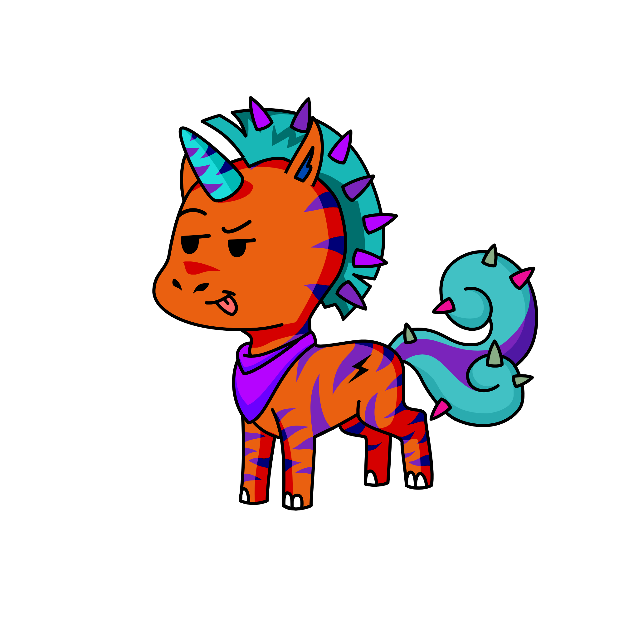 Enemy unicorn, the unicorn