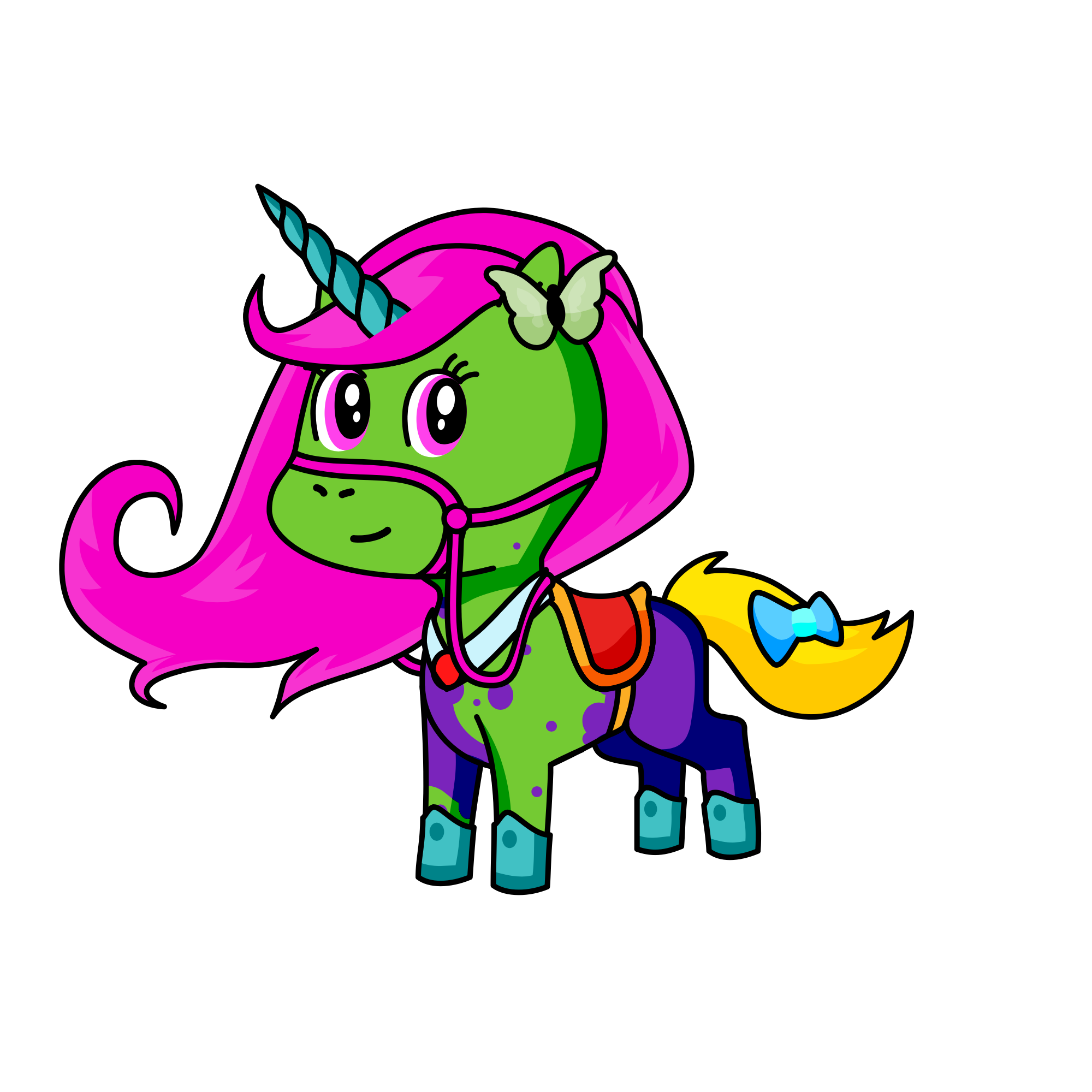 Flesha  the 2, the unicorn