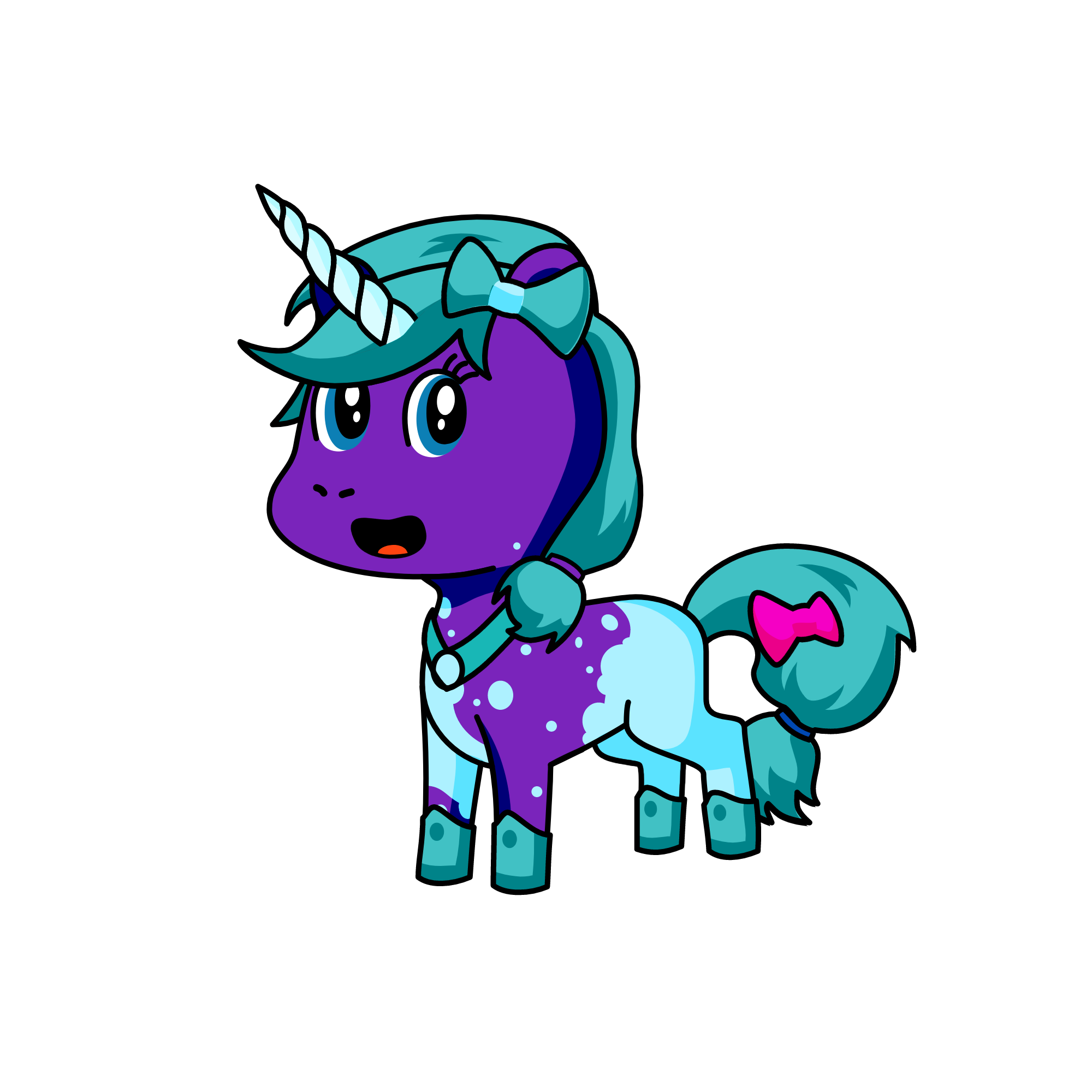 Snowy, the unicorn