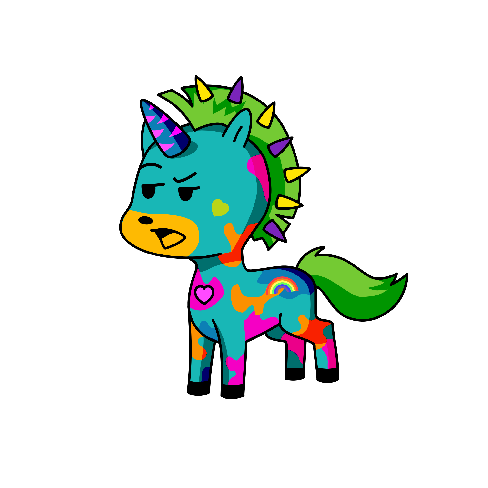 Dude, the unicorn