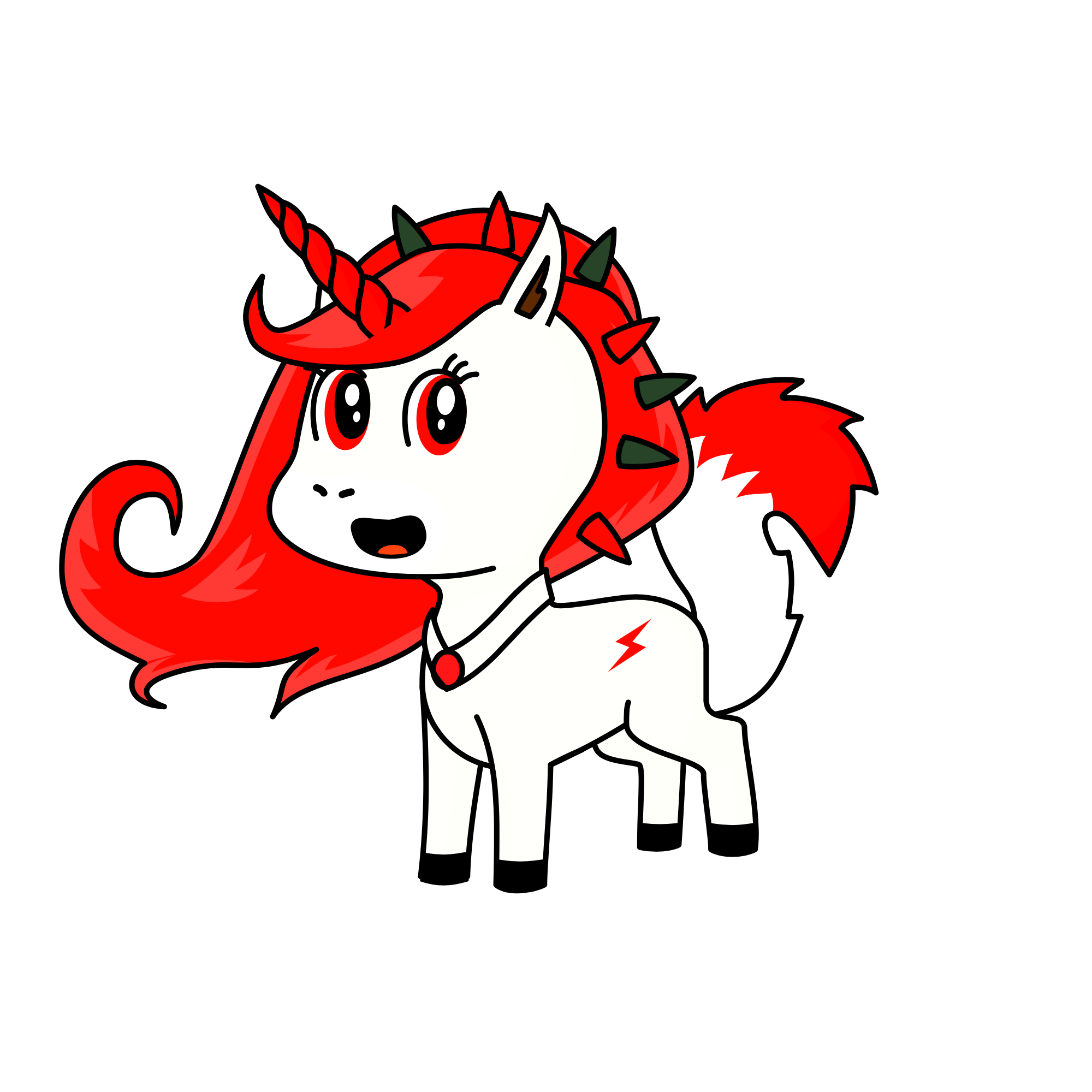 fire, the unicorn