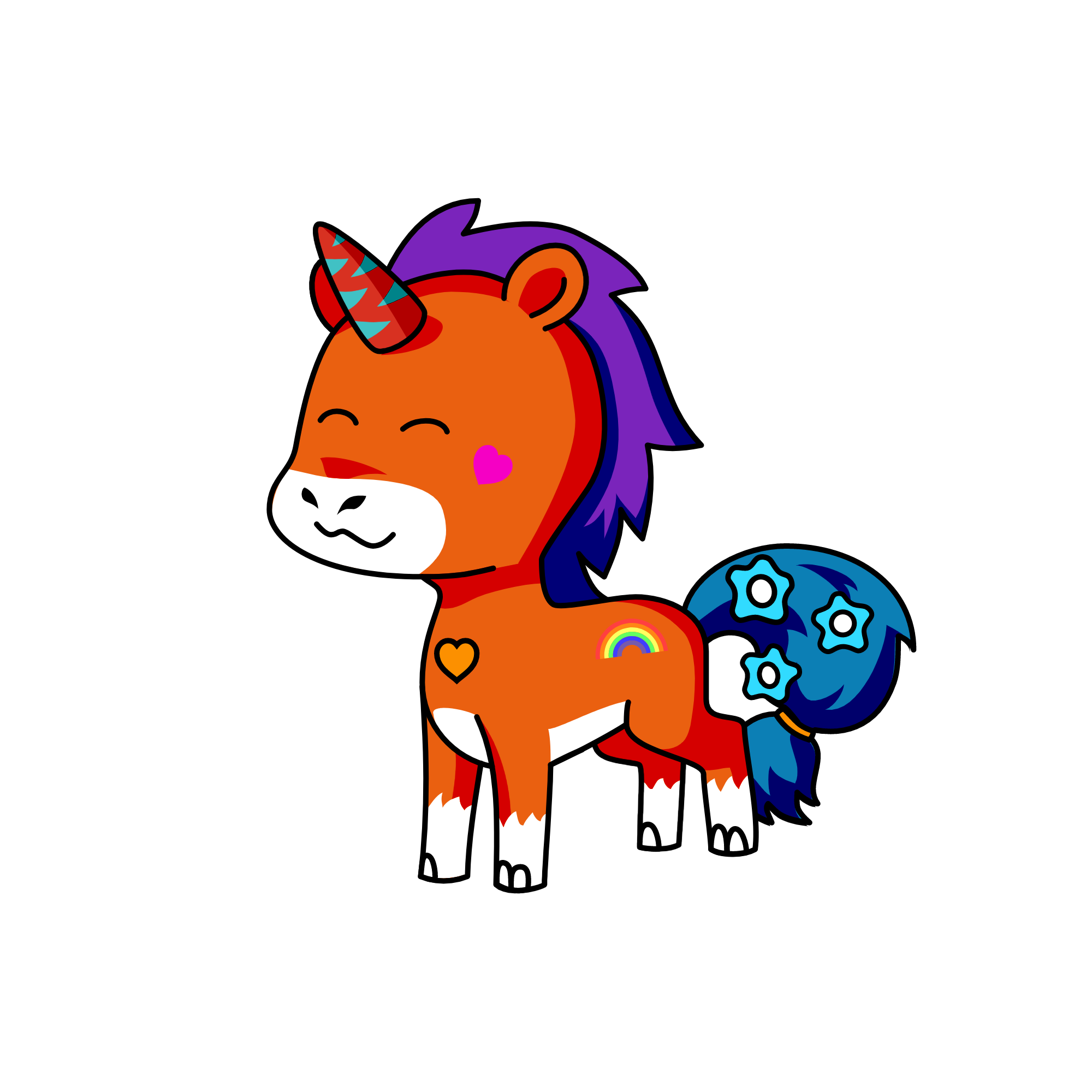Zoey, the unicorn