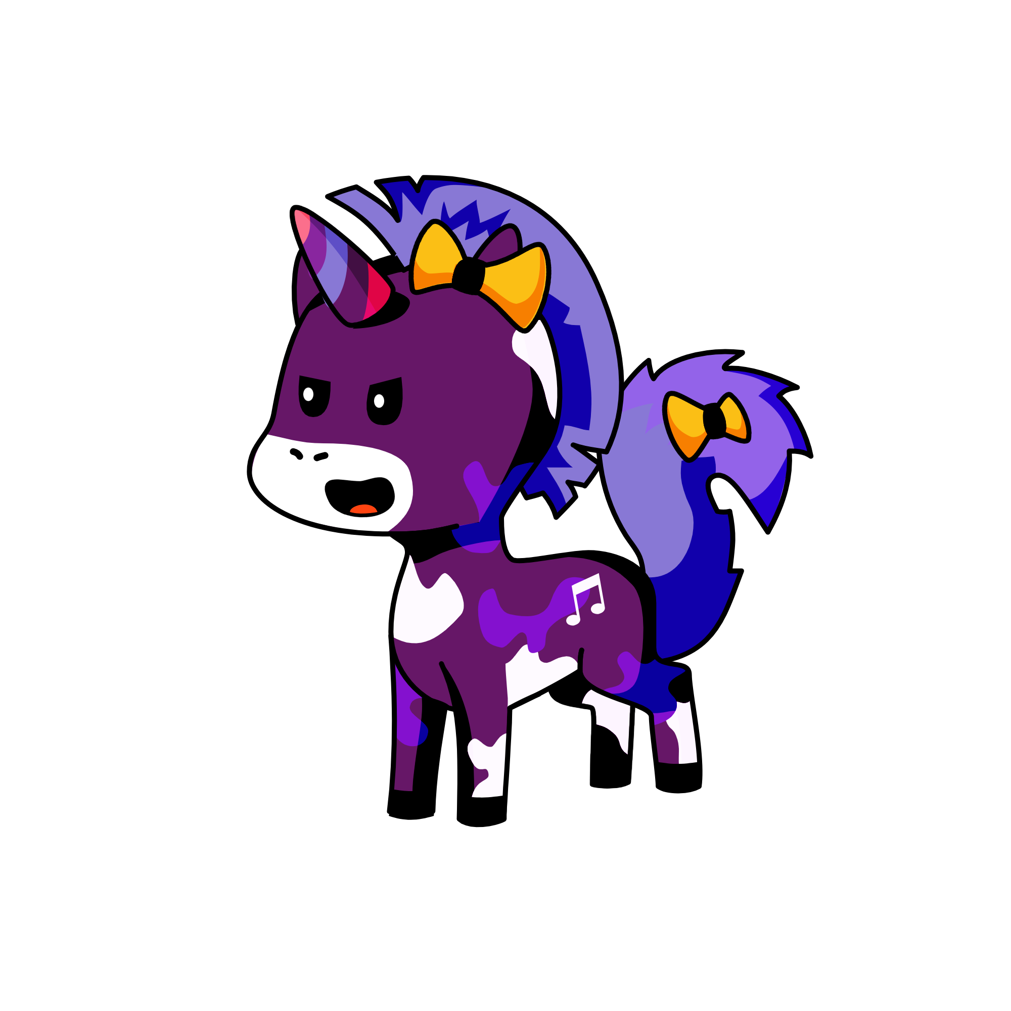 Music, the unicorn