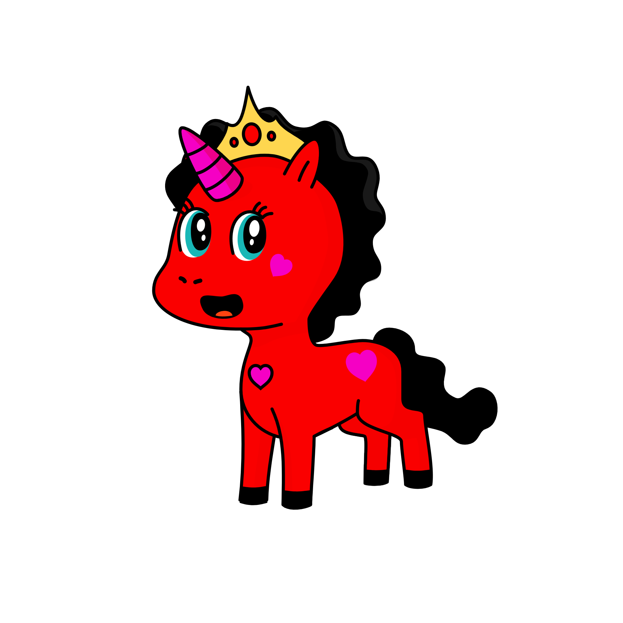 Love, the unicorn