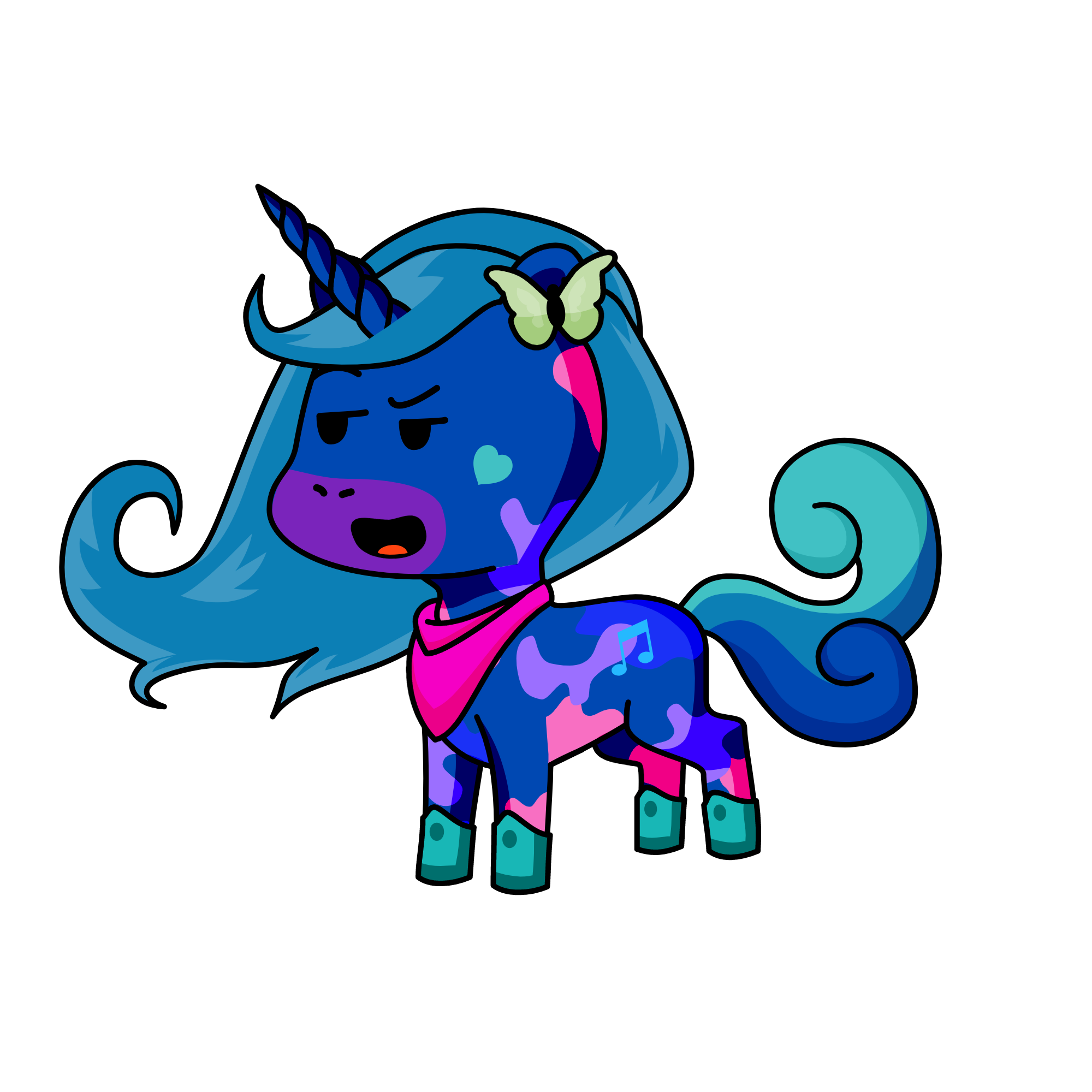 Natalia, the unicorn