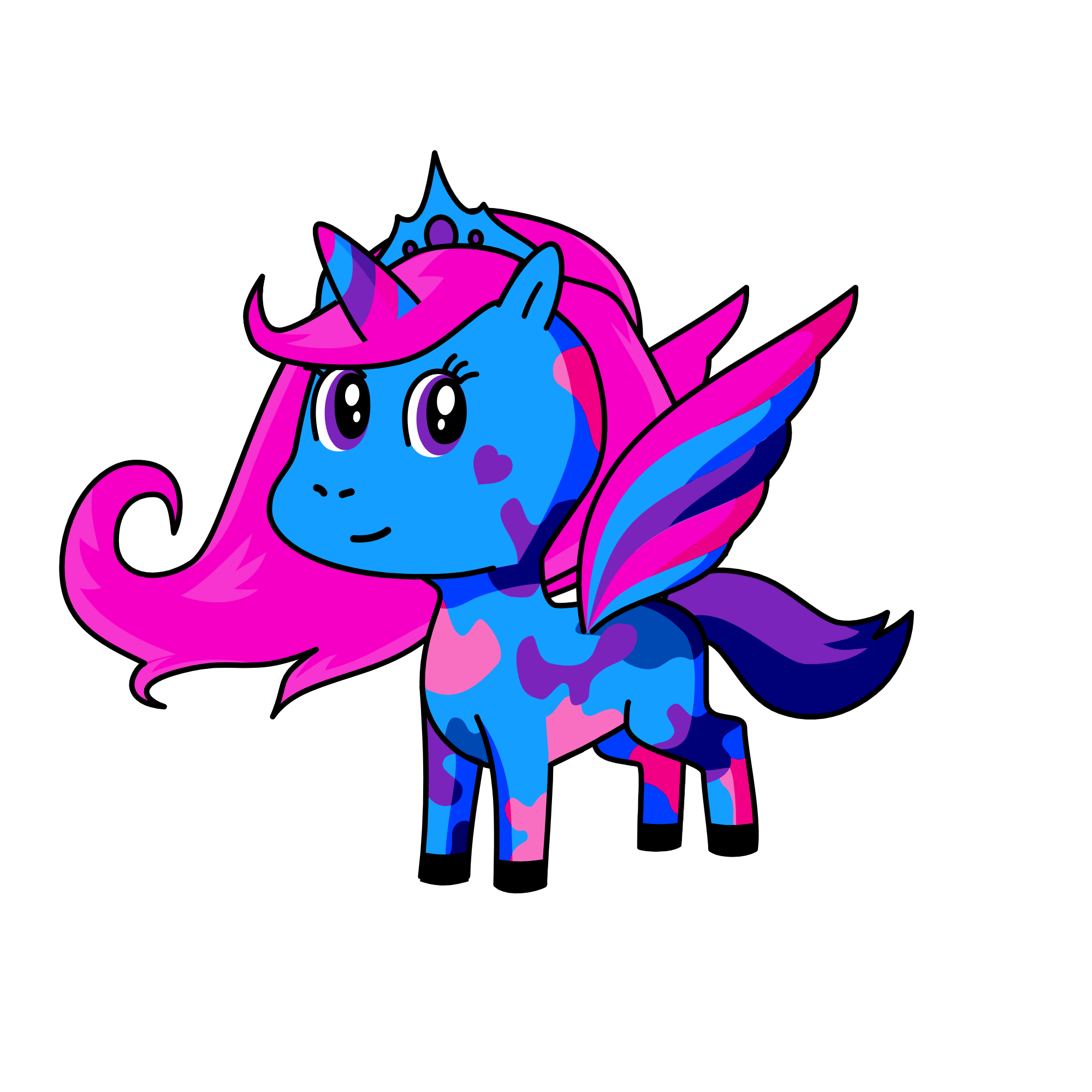 galaxy, the unicorn