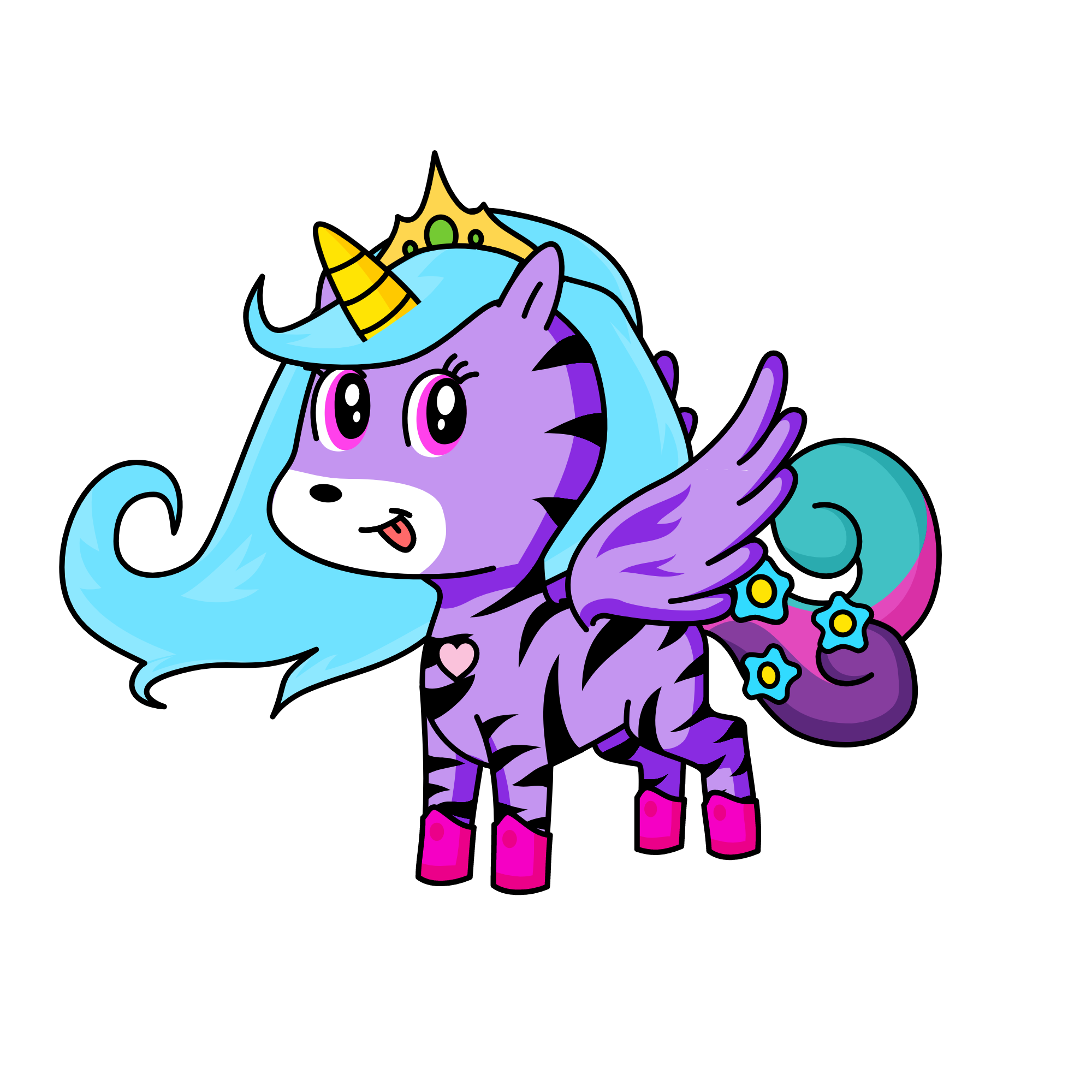 Leana, the unicorn