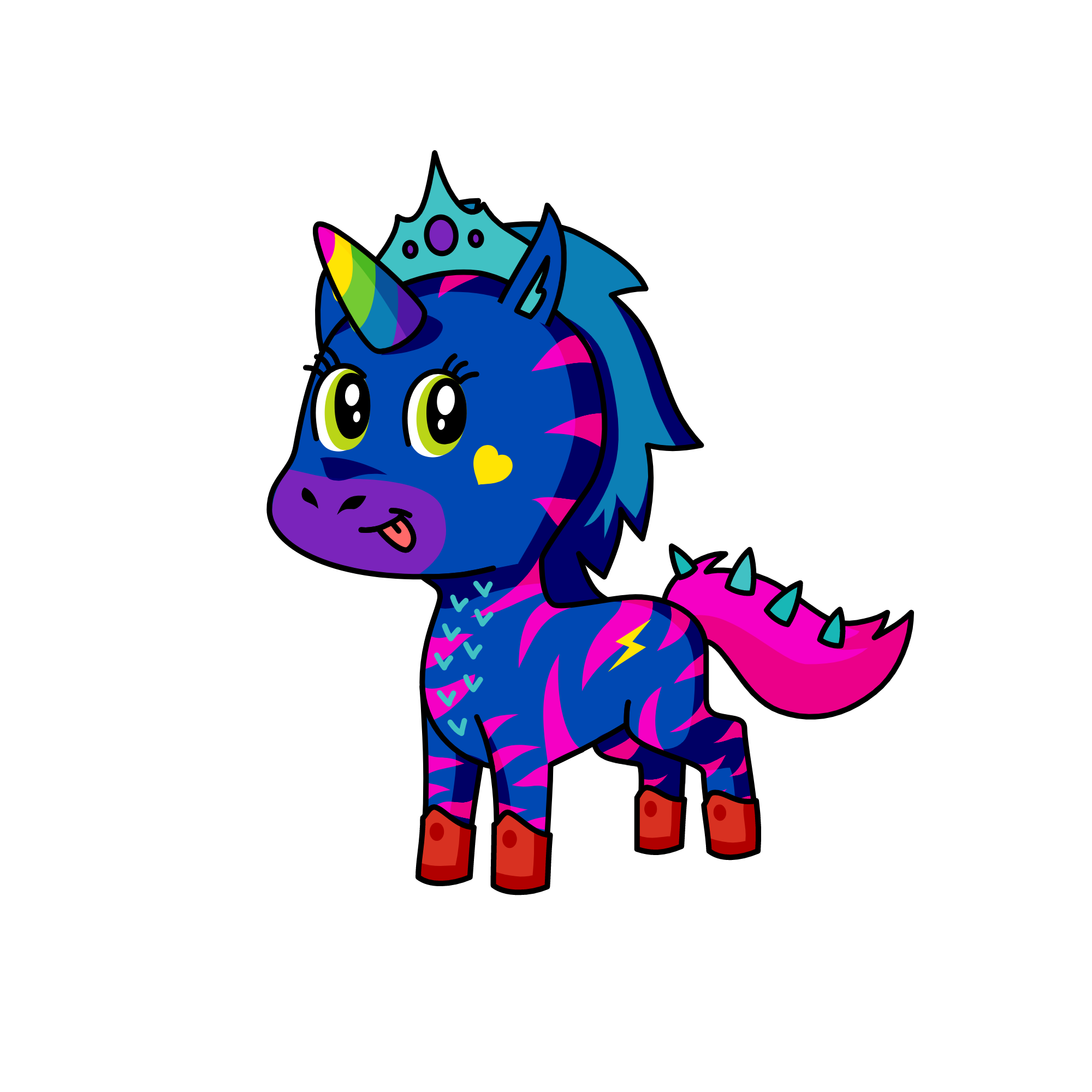 Addison, the unicorn