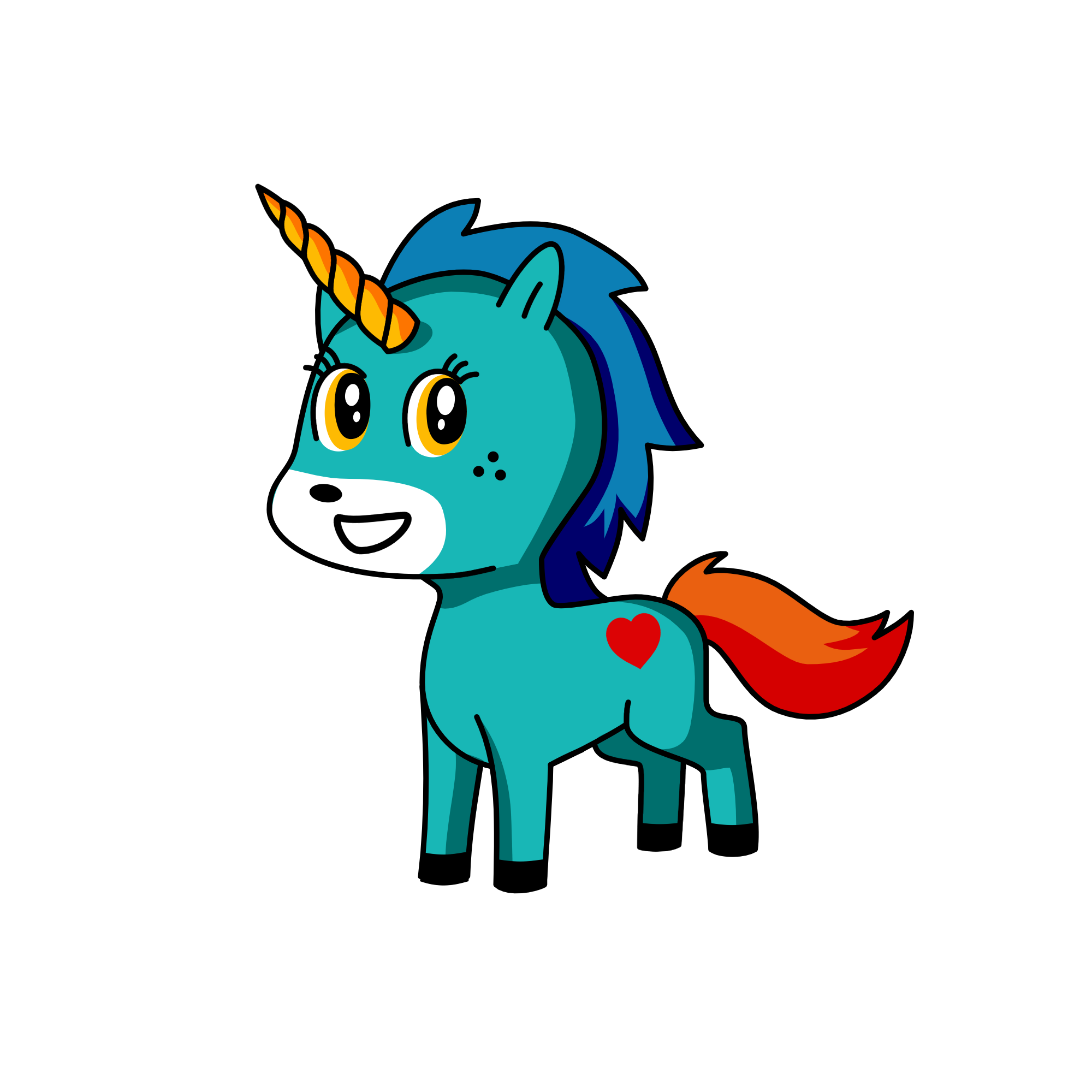 Hello, the unicorn