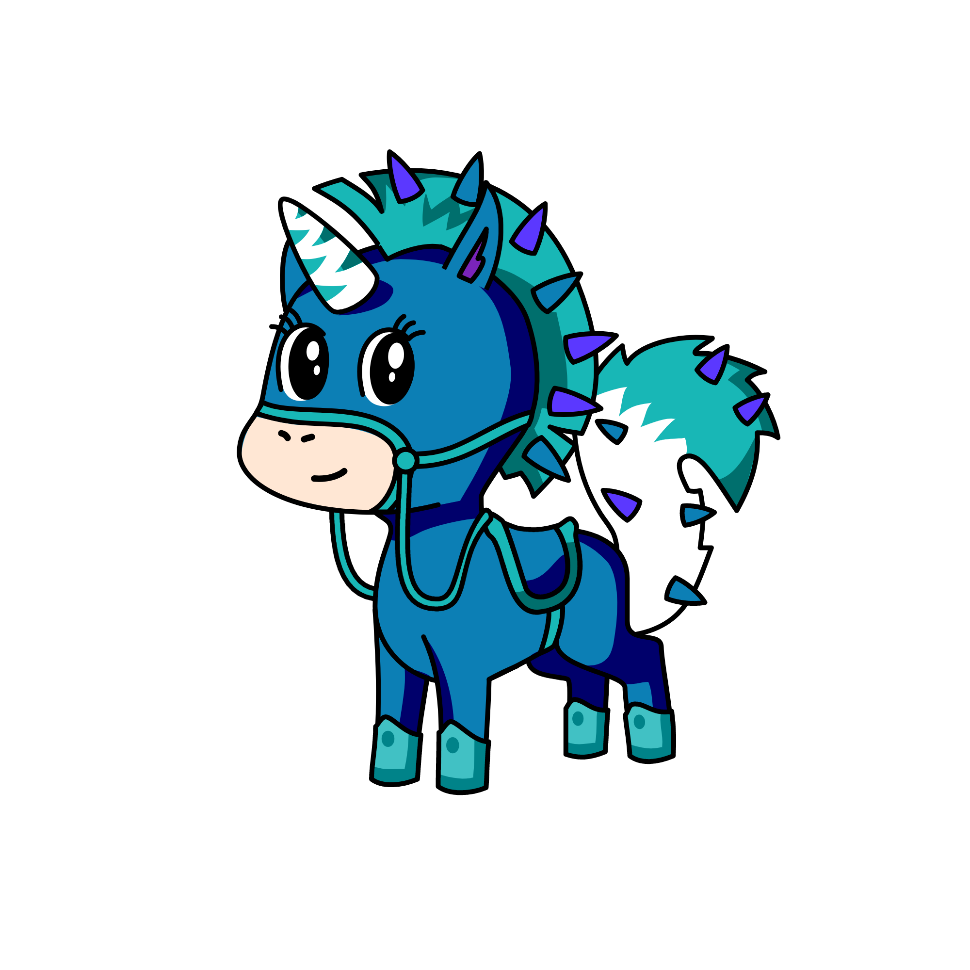 punk boy , the unicorn