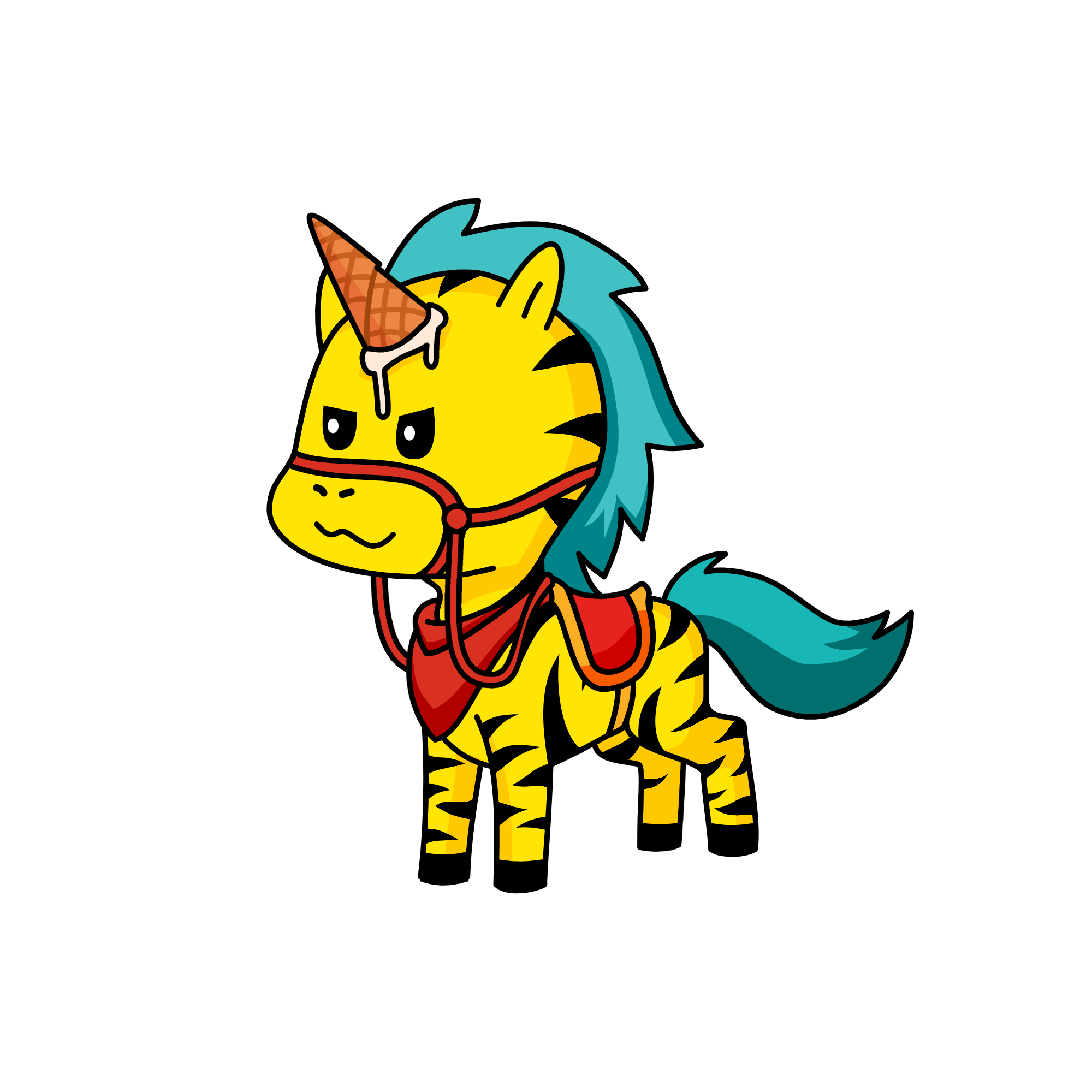 King of the dessert, the unicorn