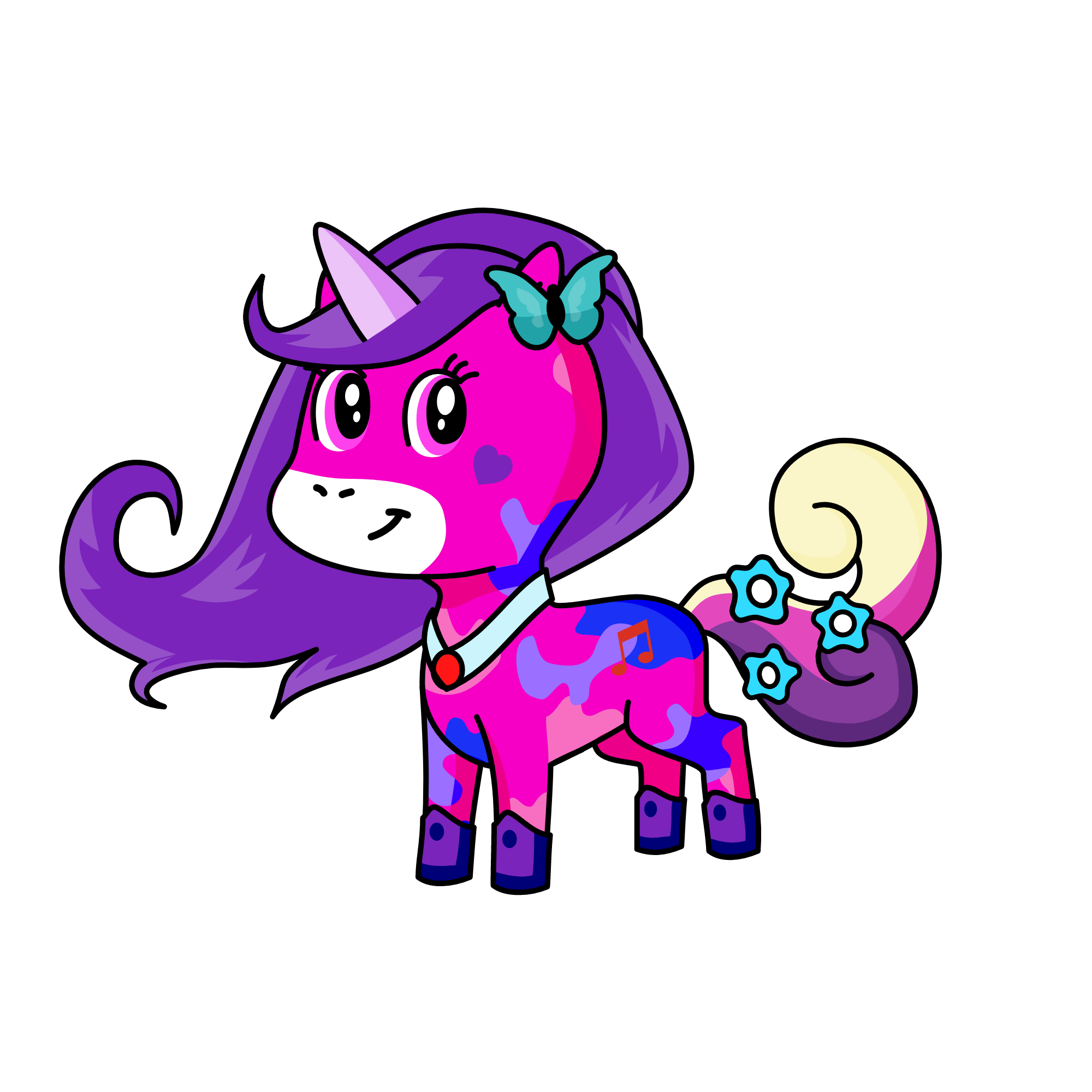 diana , the unicorn