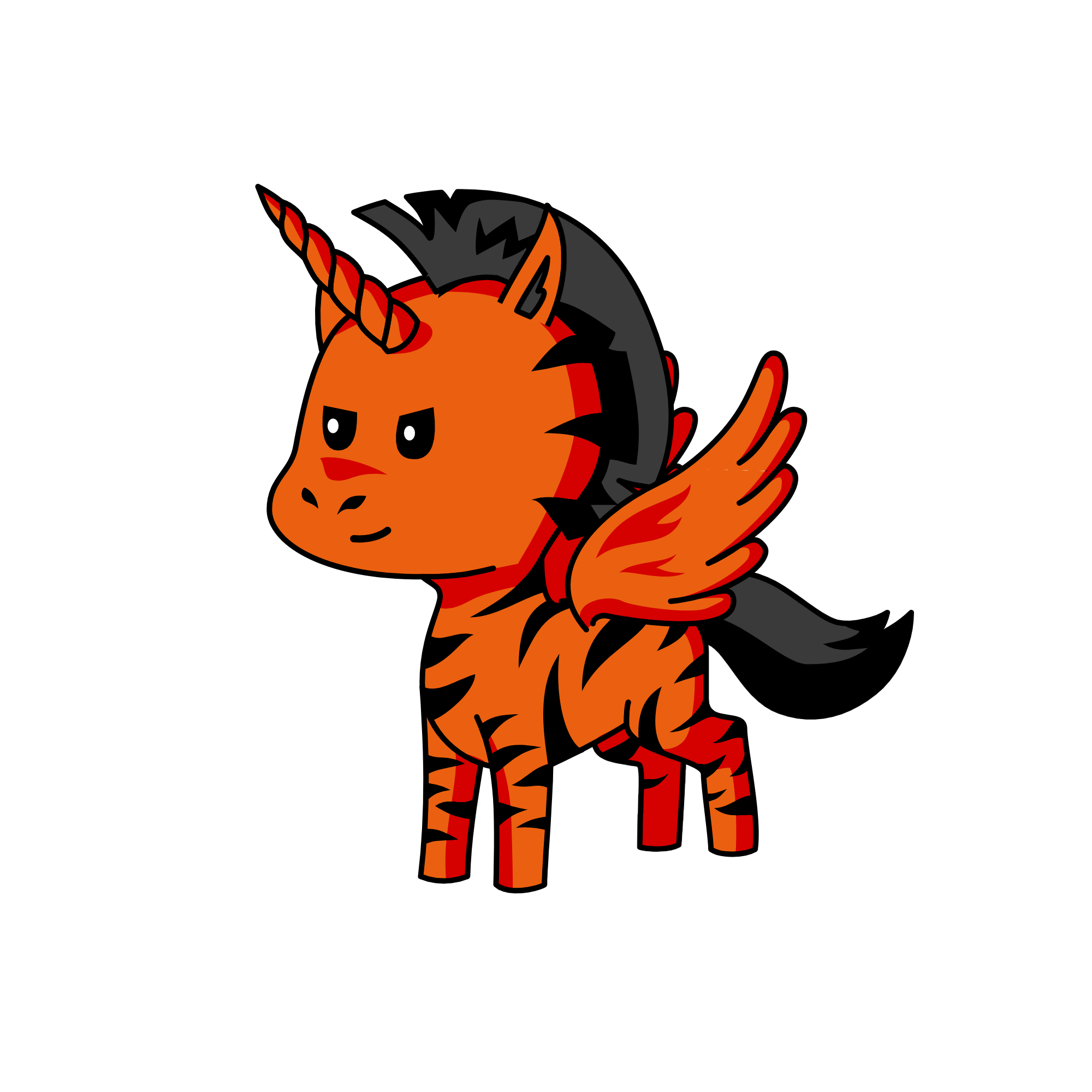 Tiger, the unicorn