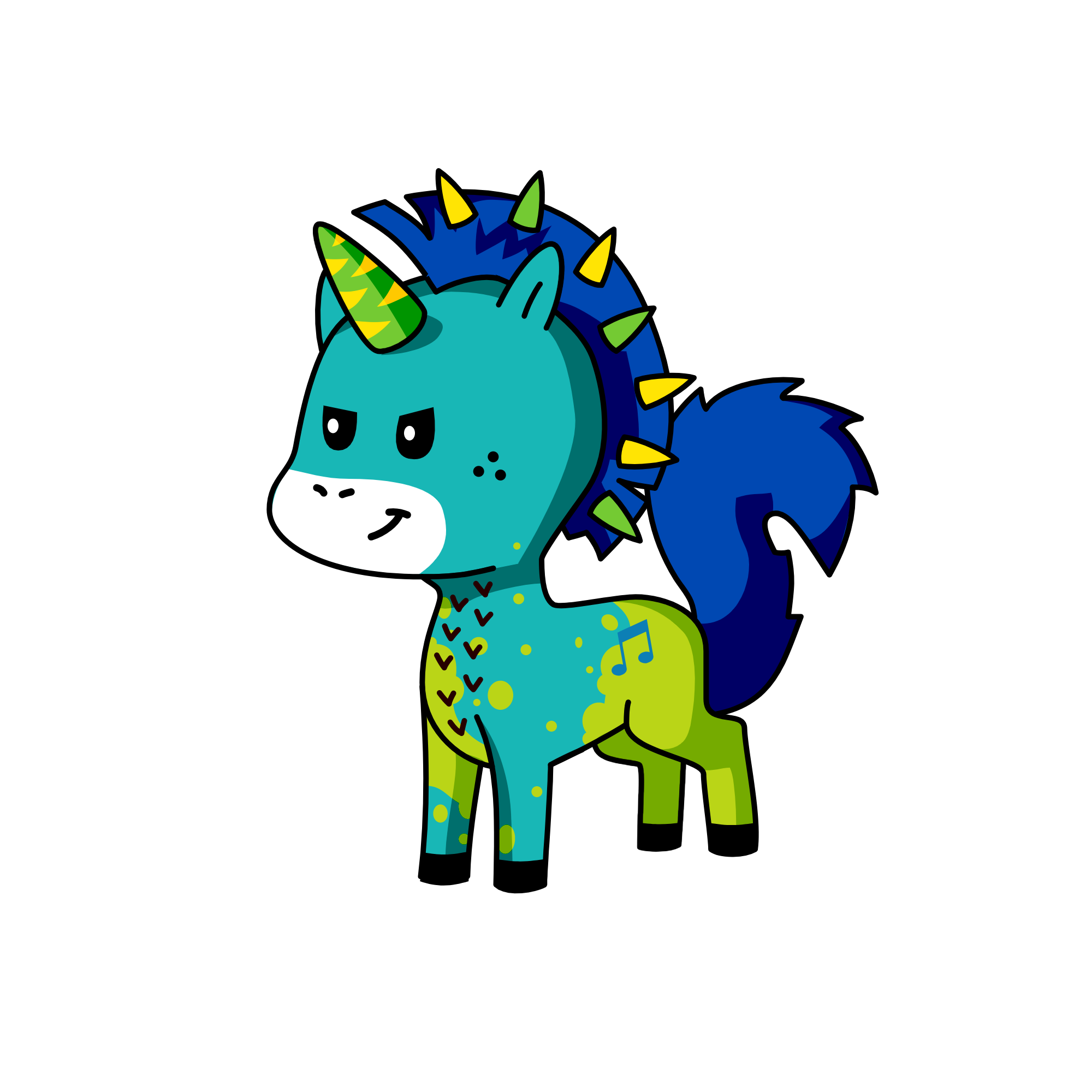 Dexter, the unicorn