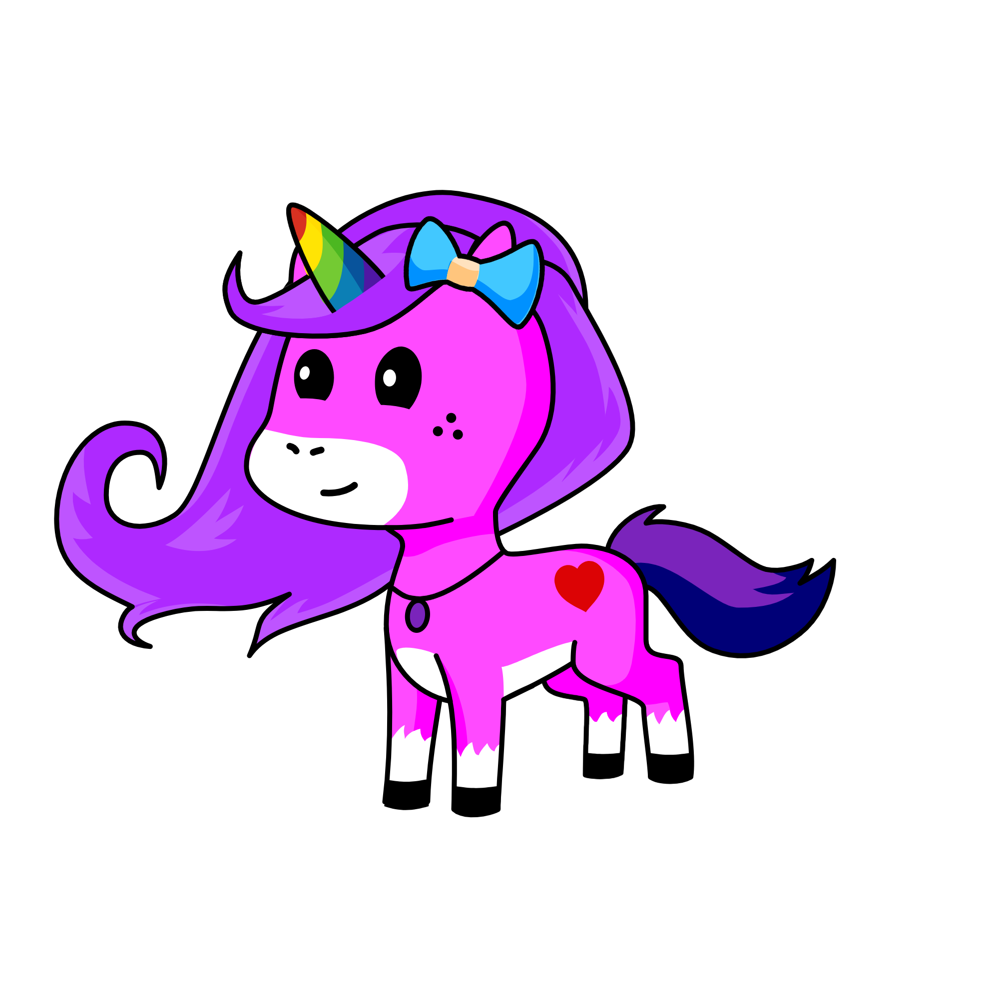 Bella , the unicorn