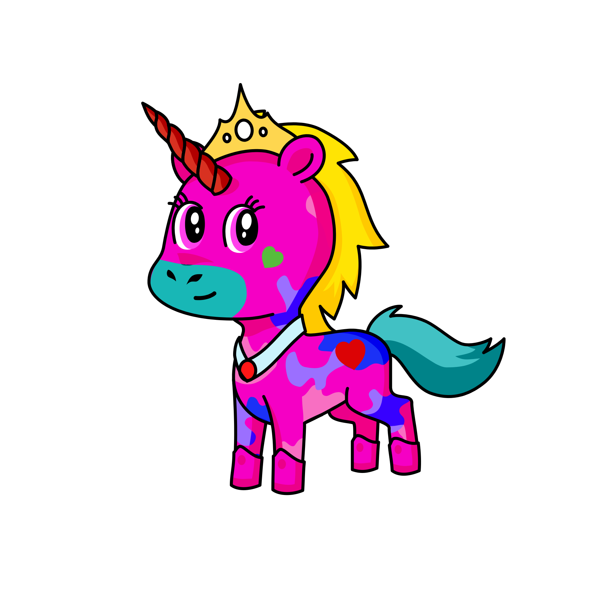 p, the unicorn