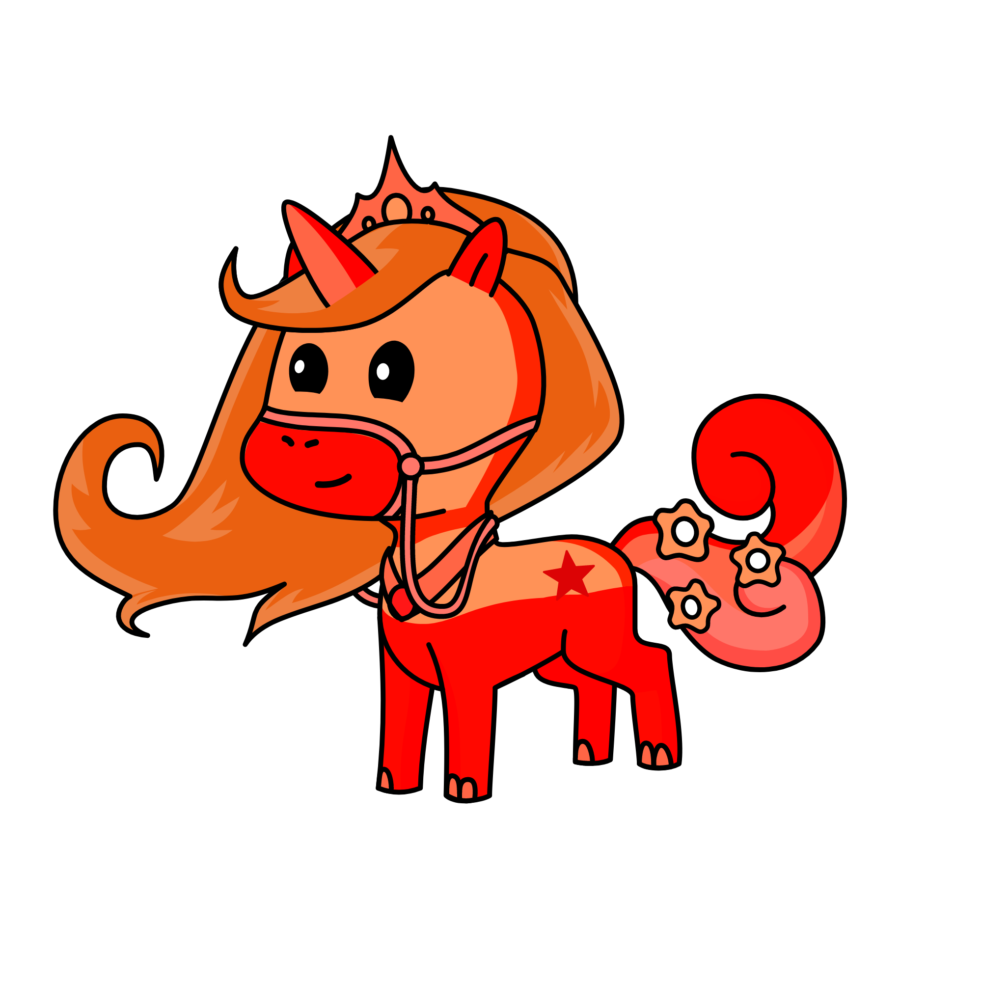 RedLove Dessert, the unicorn