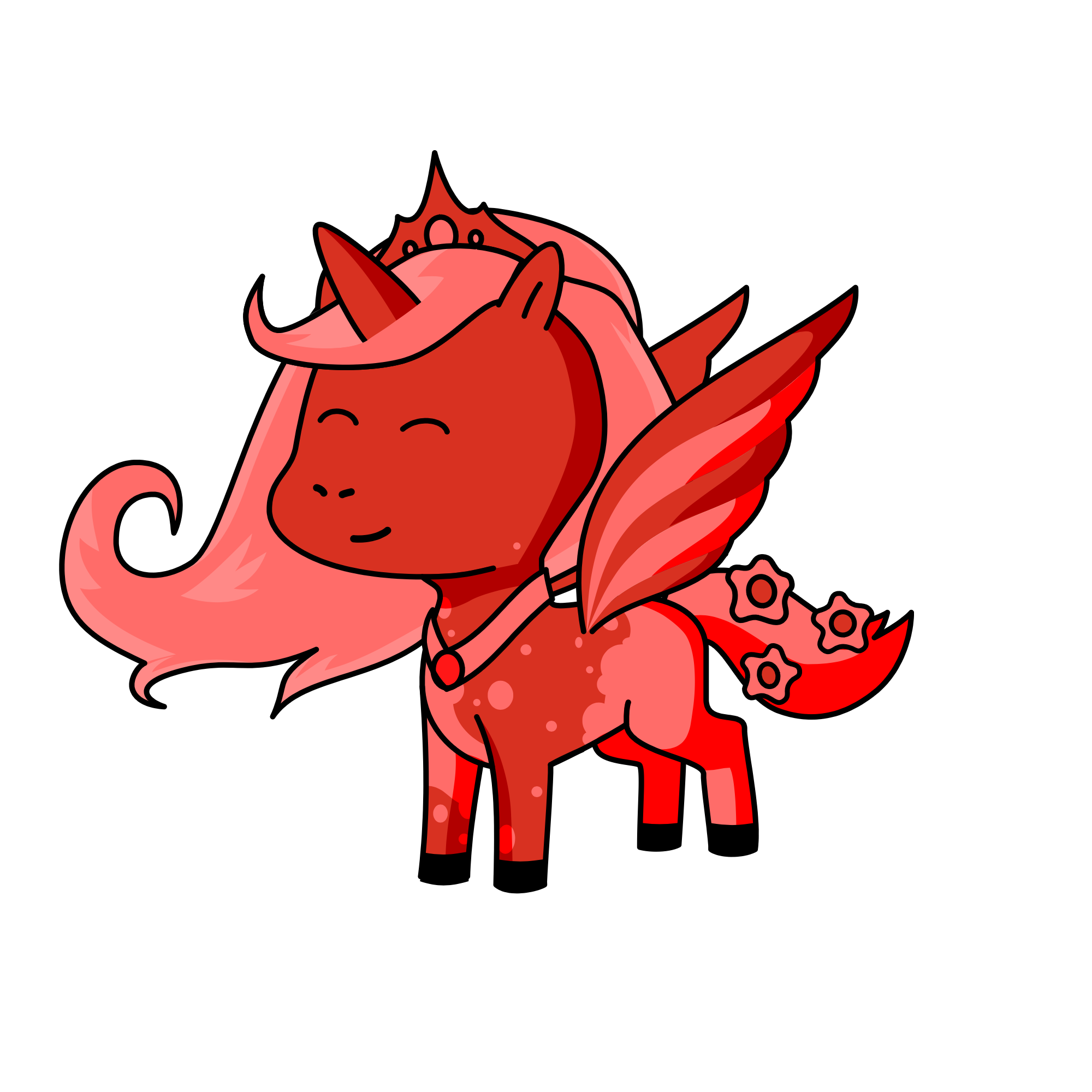 Redy, the unicorn