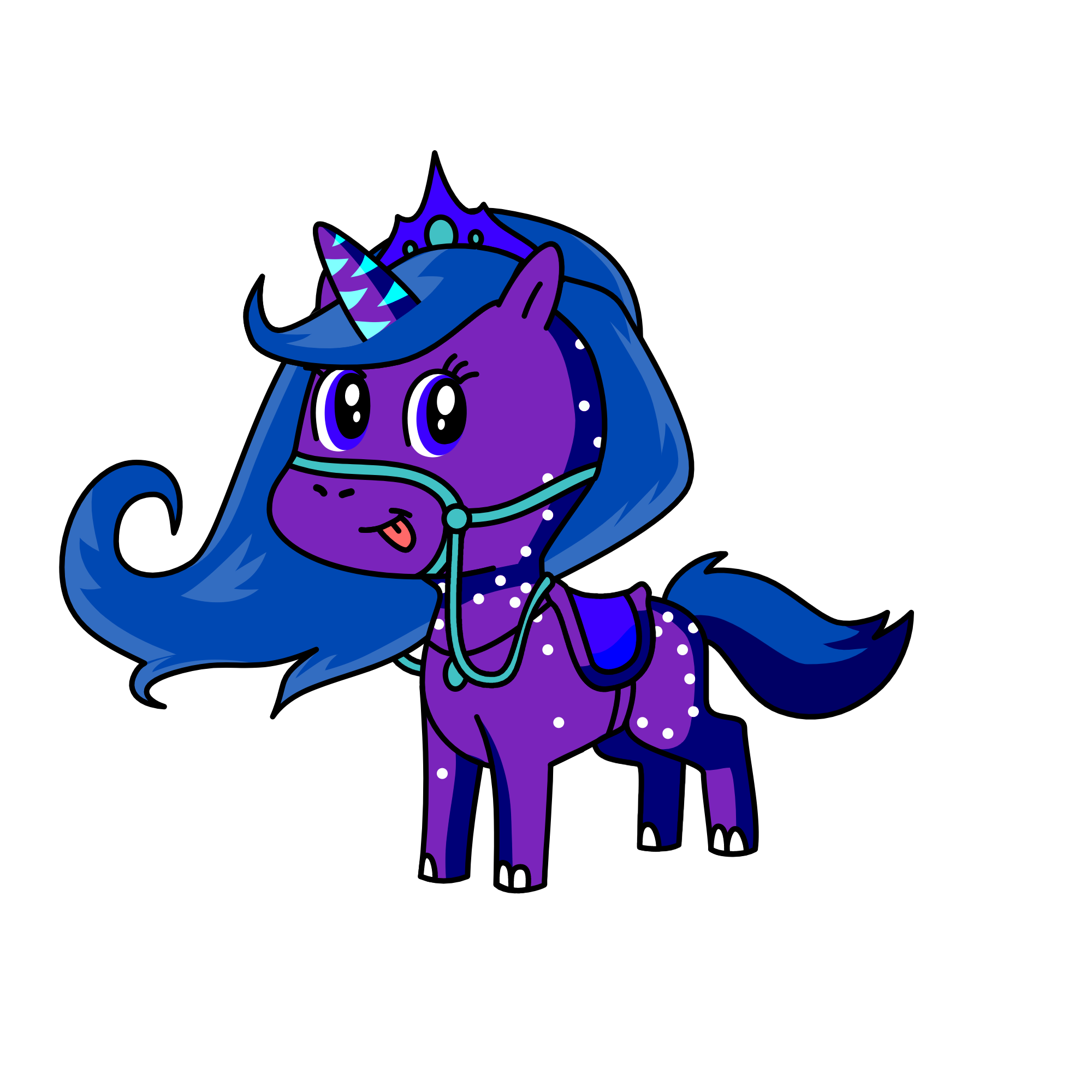 Snowy, the unicorn