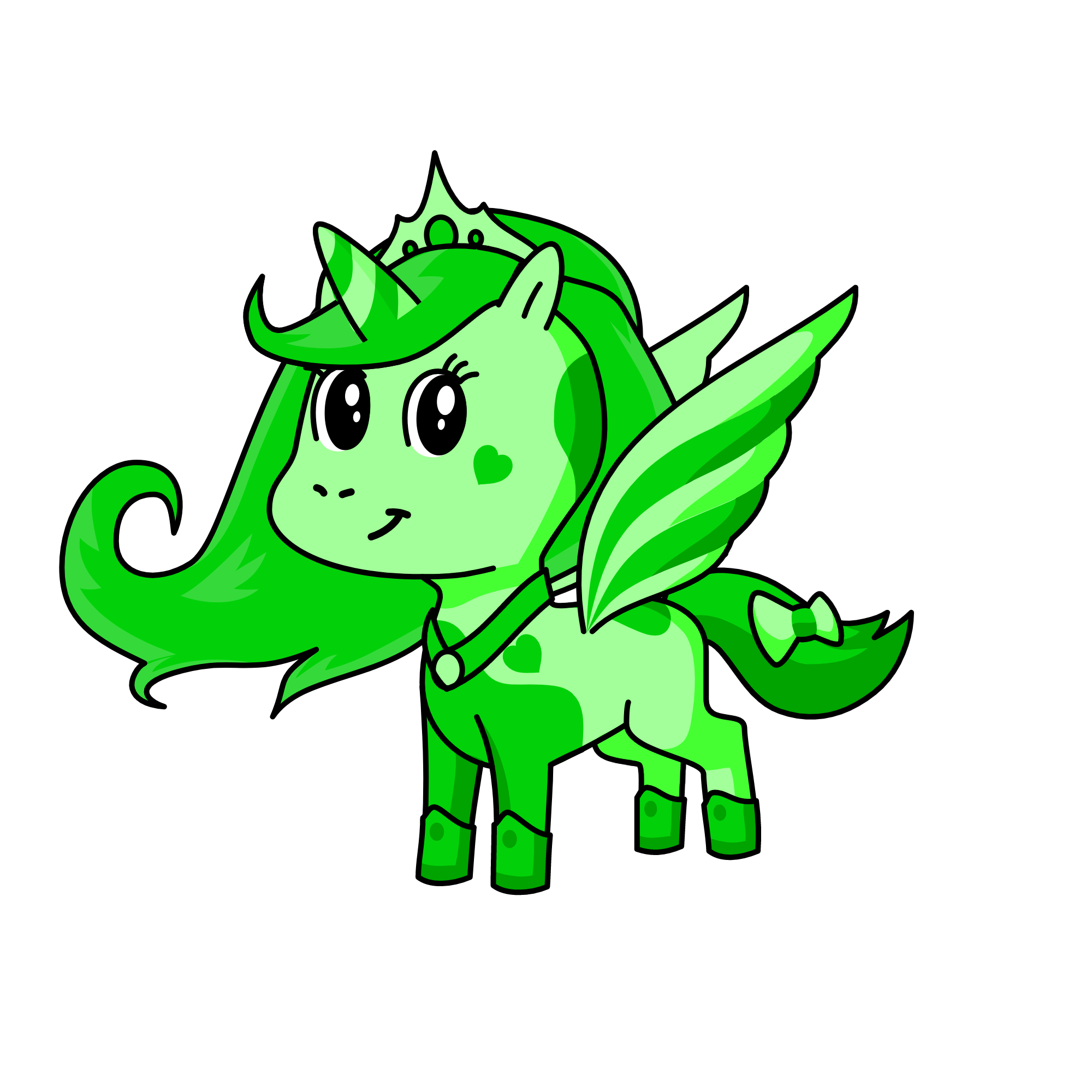 ally, the unicorn