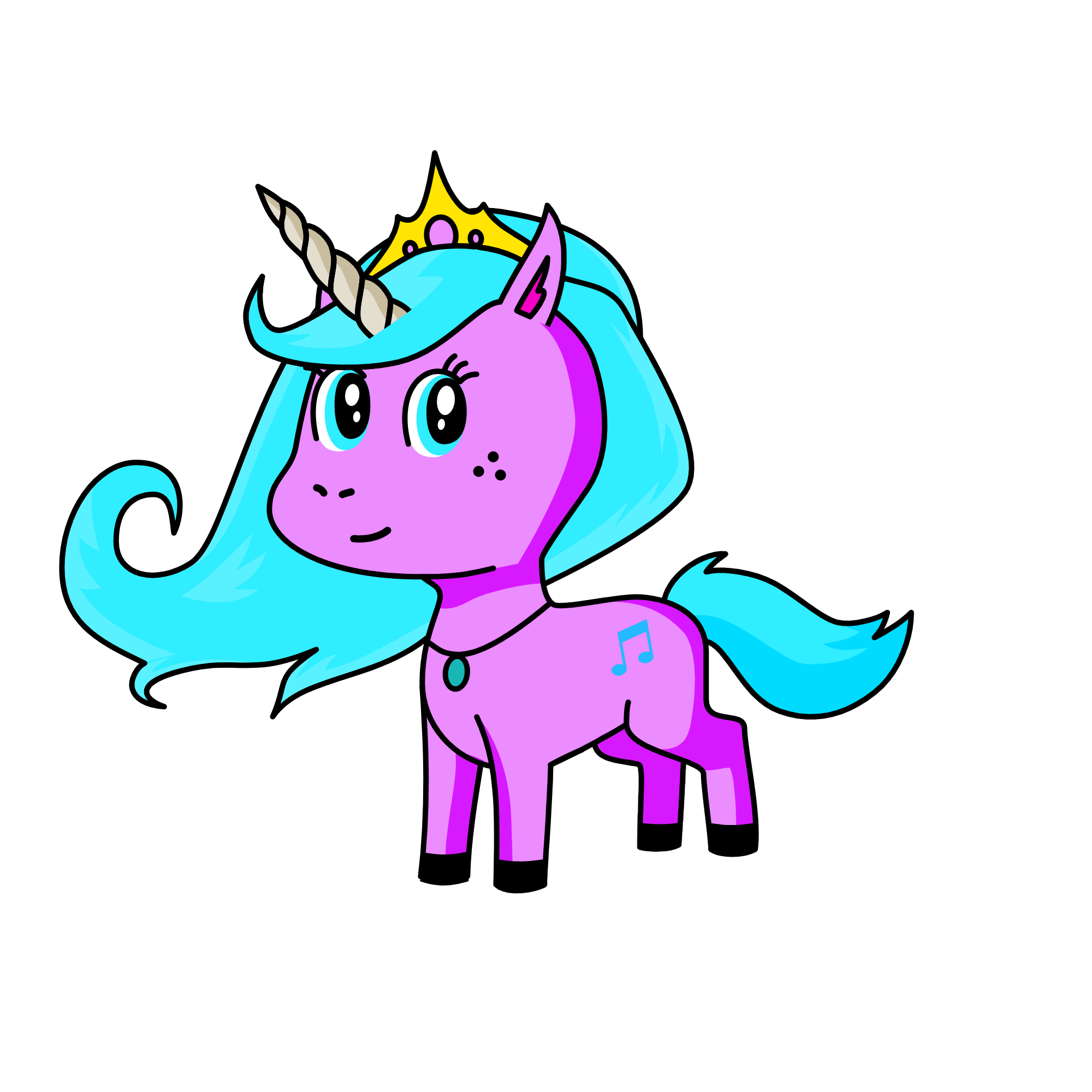 Gay, the unicorn