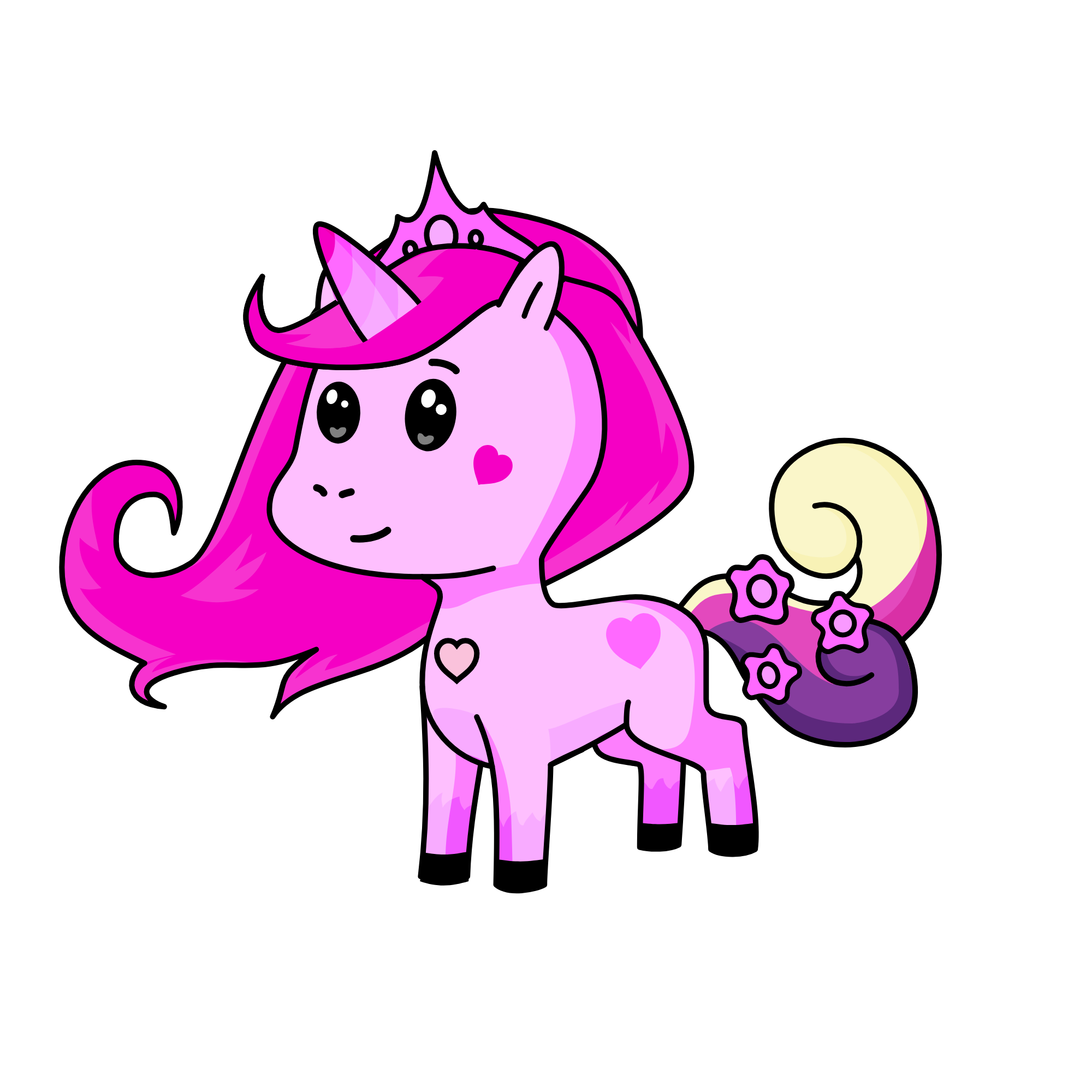 Princess Lovely, the unicorn