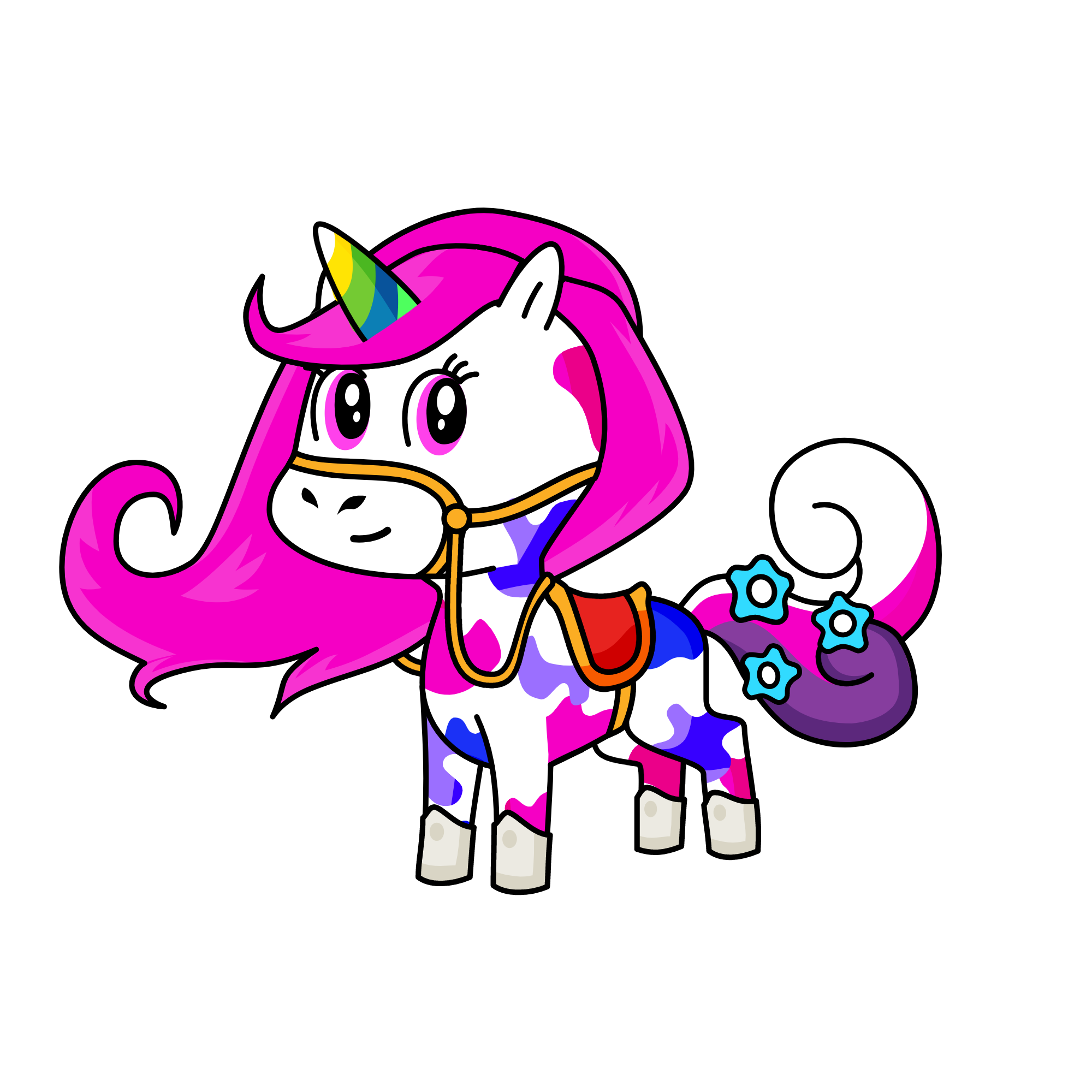 candy, the unicorn