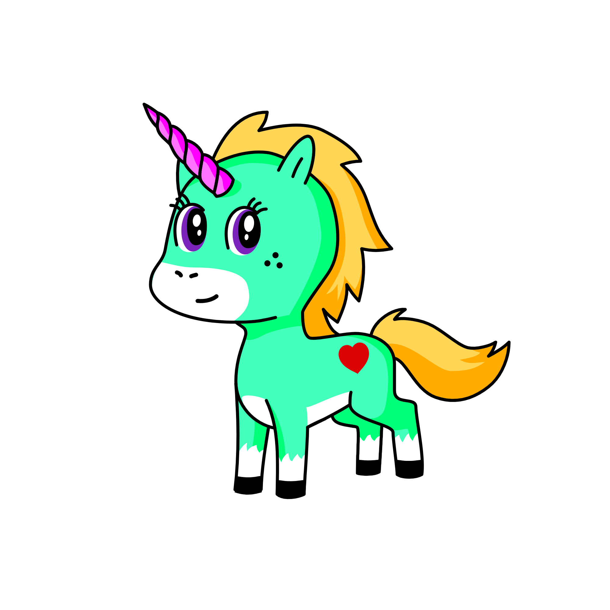 lily, the unicorn