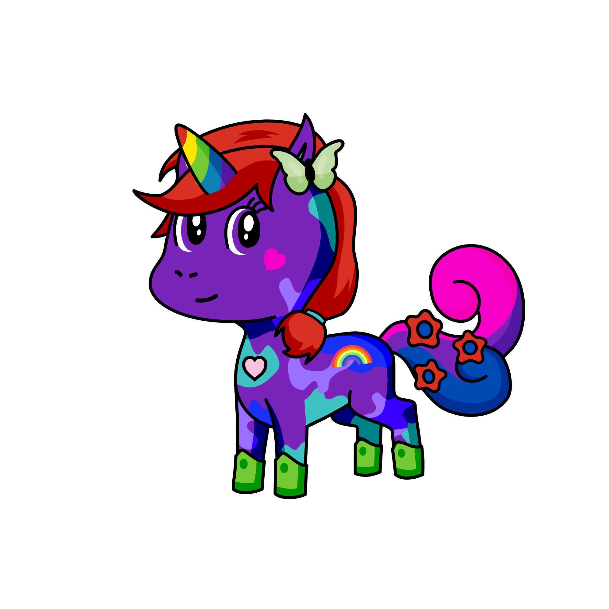 Moon, the unicorn