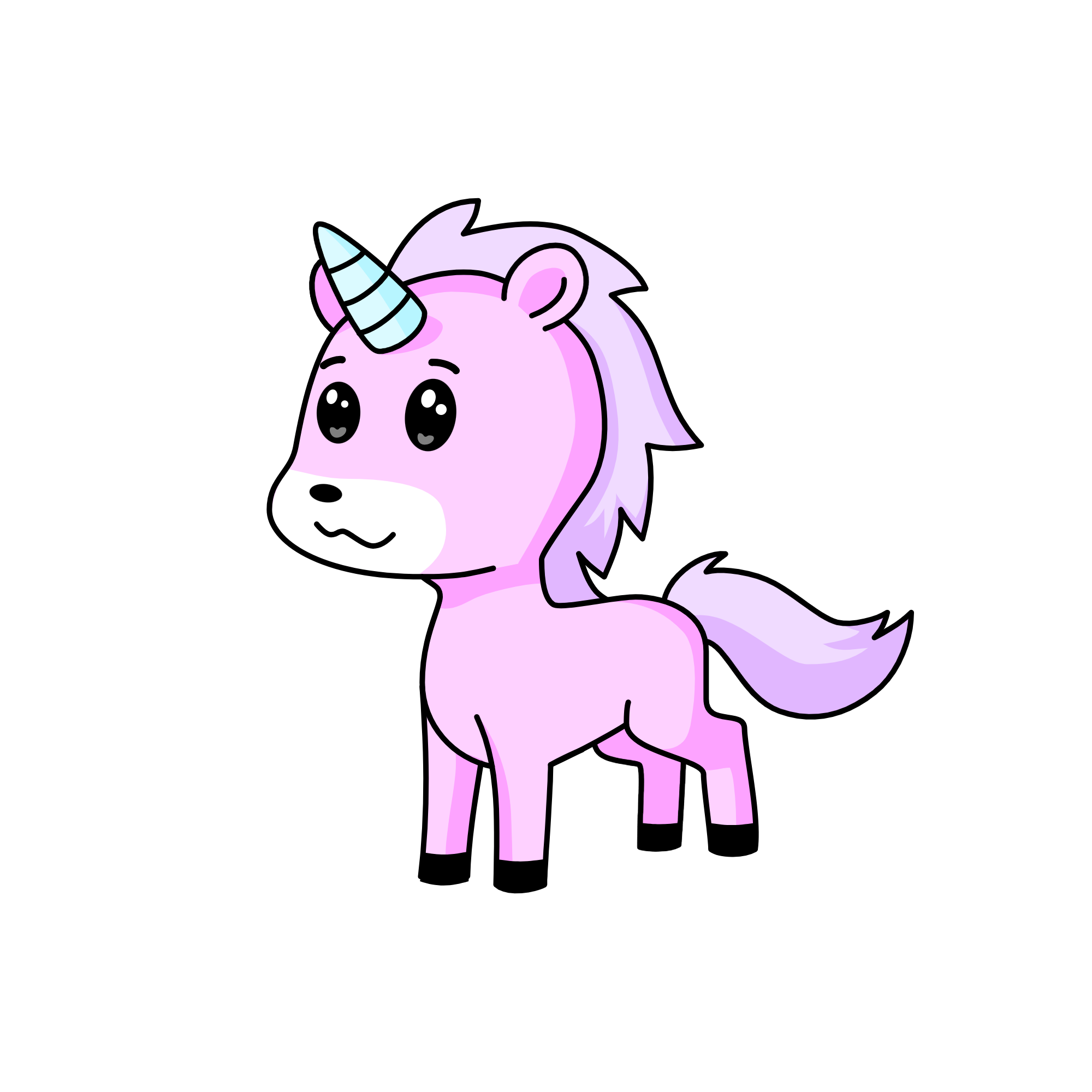 Cotton Candy, the unicorn