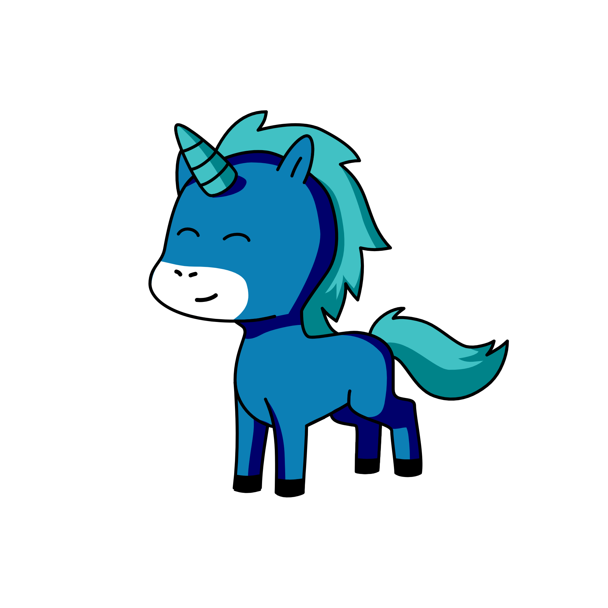 stitch, the unicorn