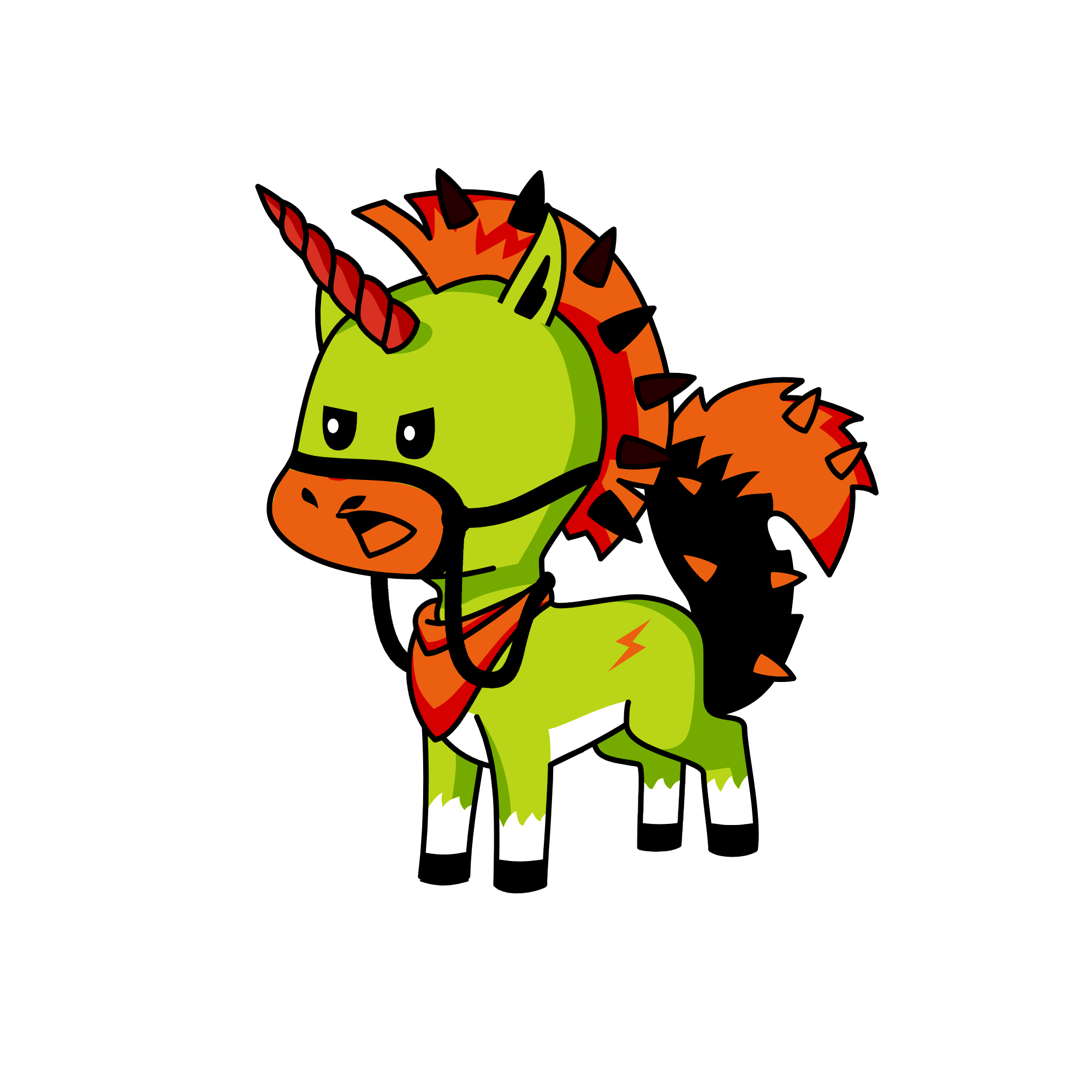 demon, the unicorn
