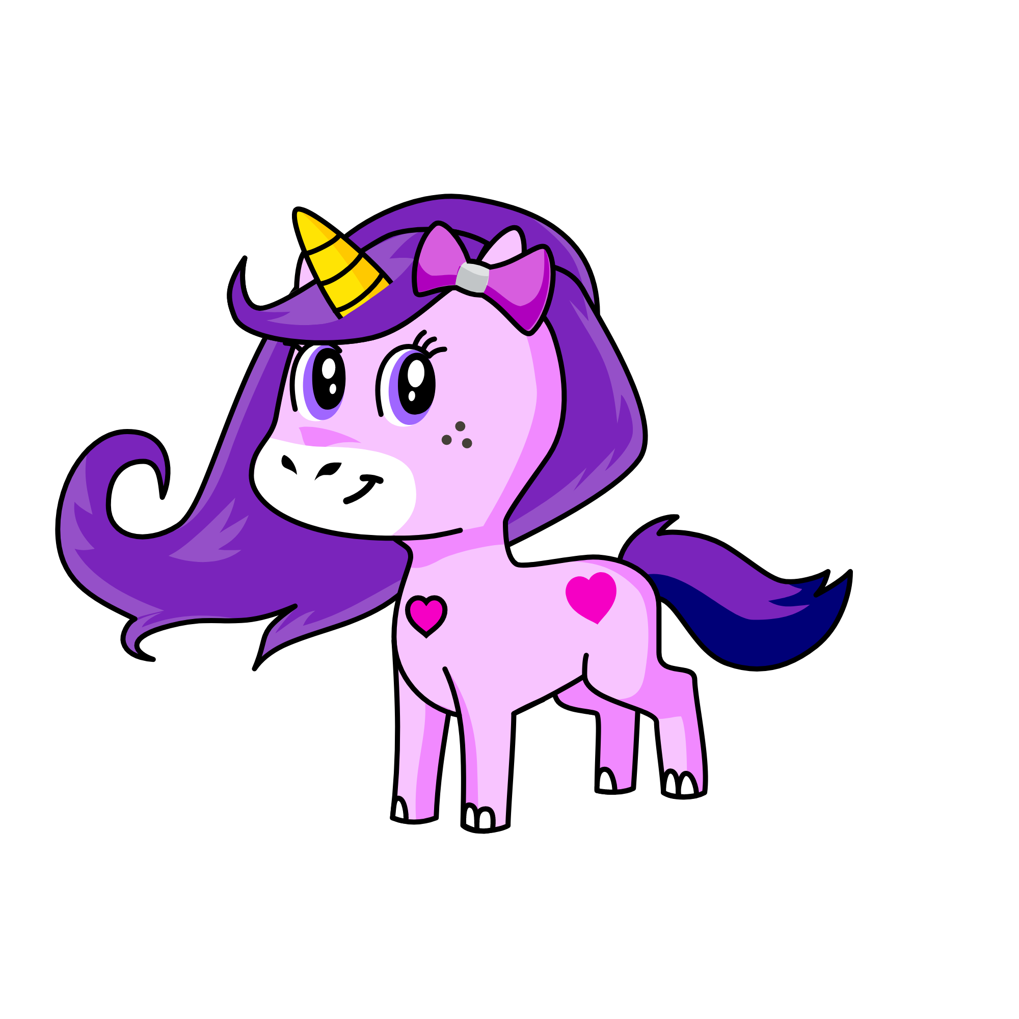 Lovely, the unicorn