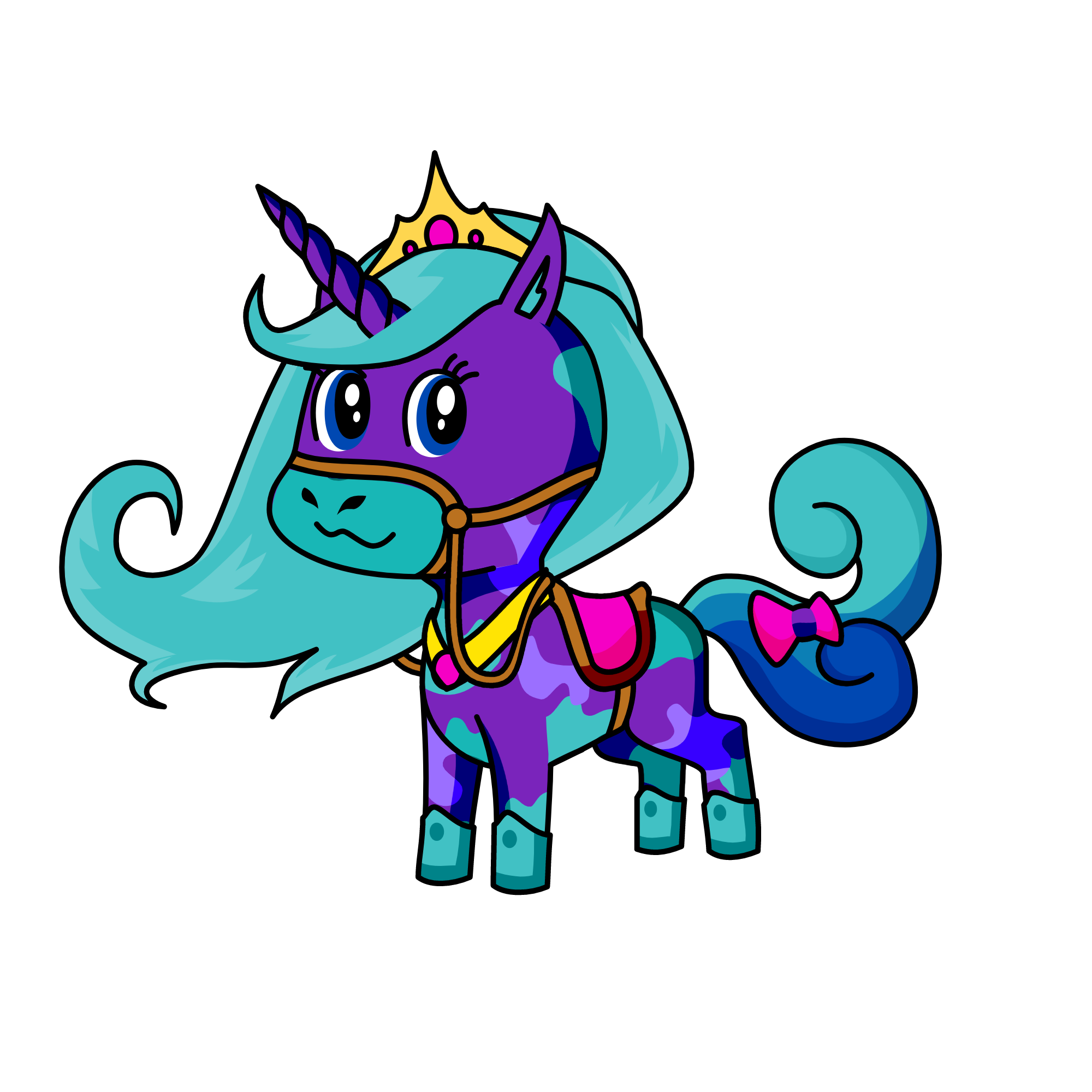 Sequin, the unicorn