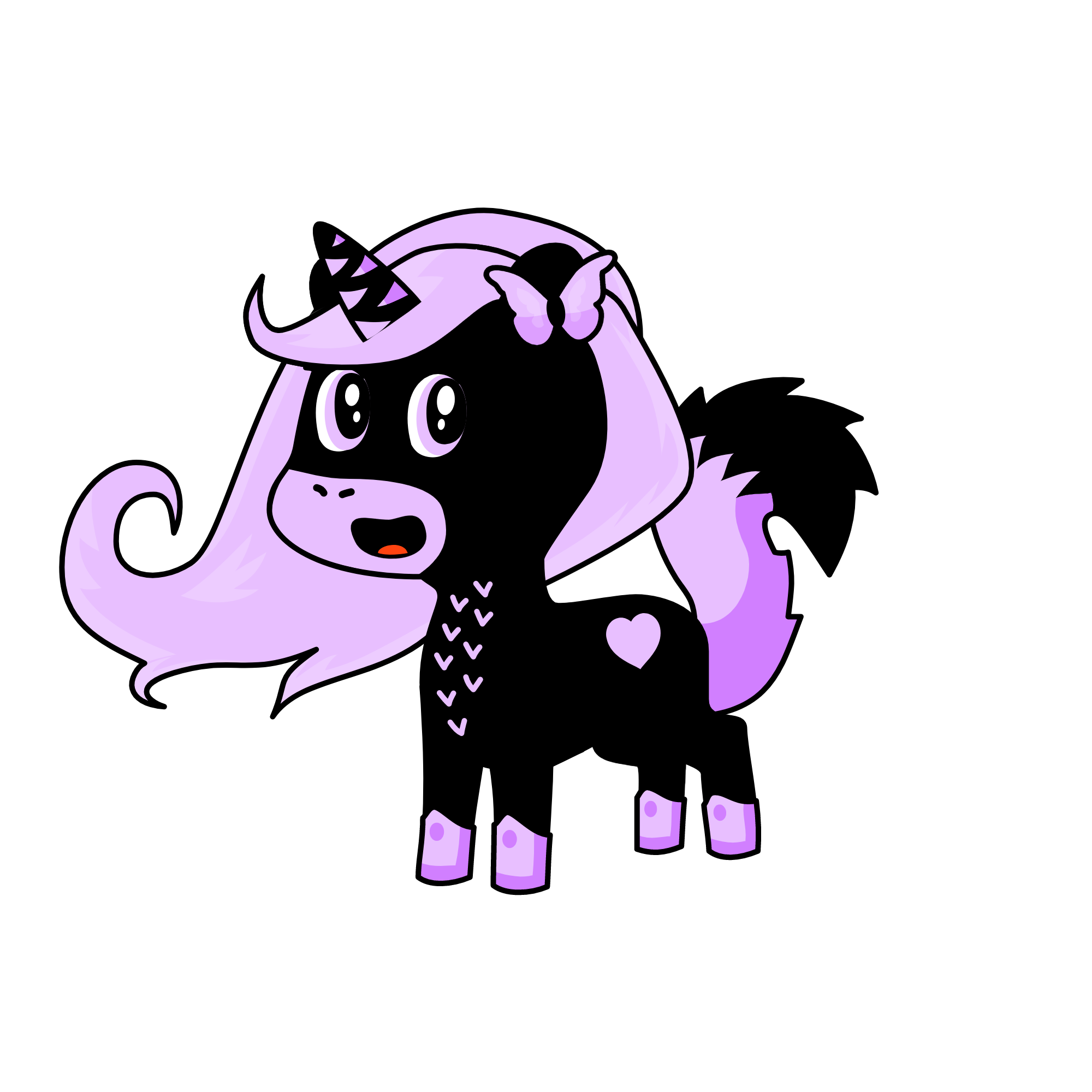 Star lily, the unicorn