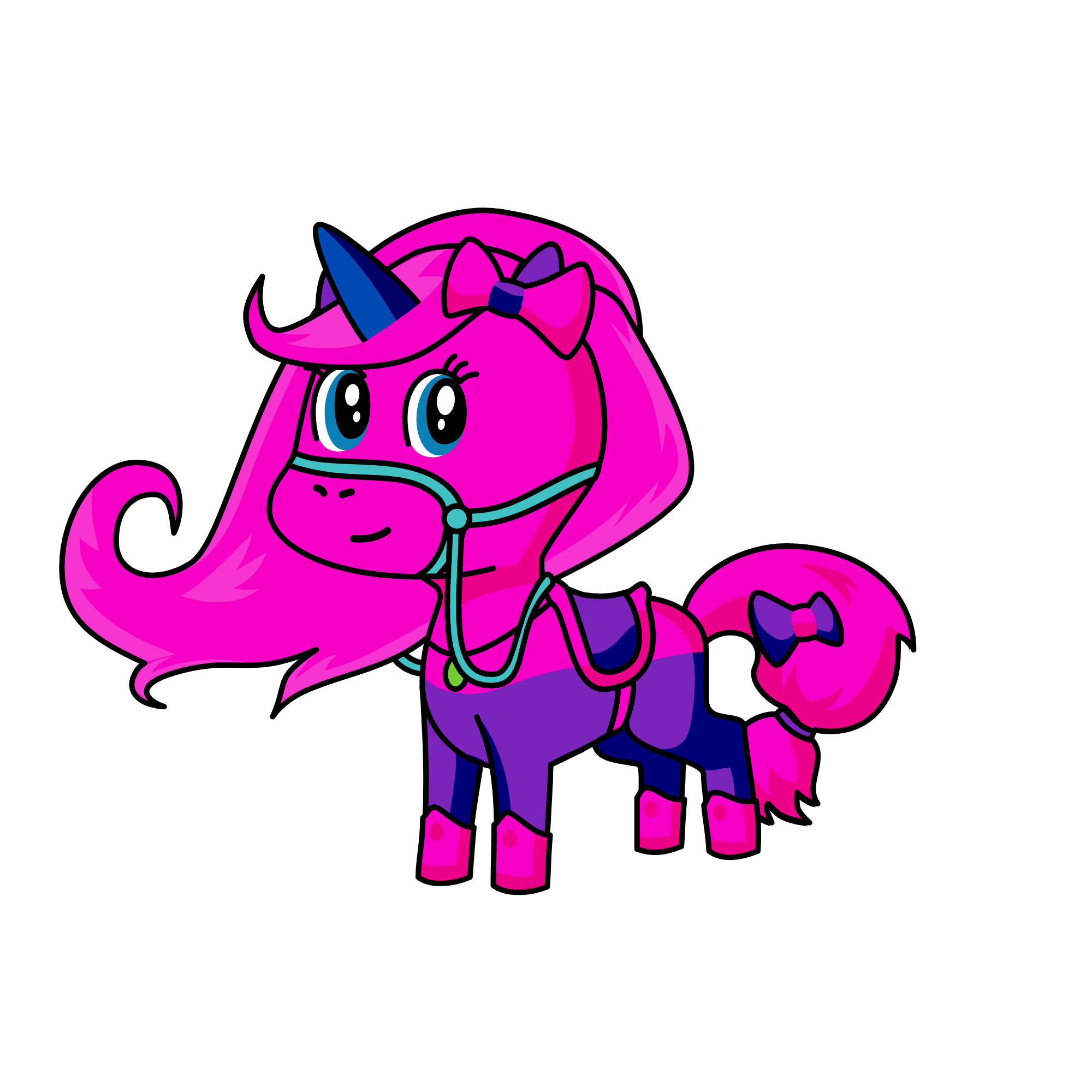 winter, the unicorn