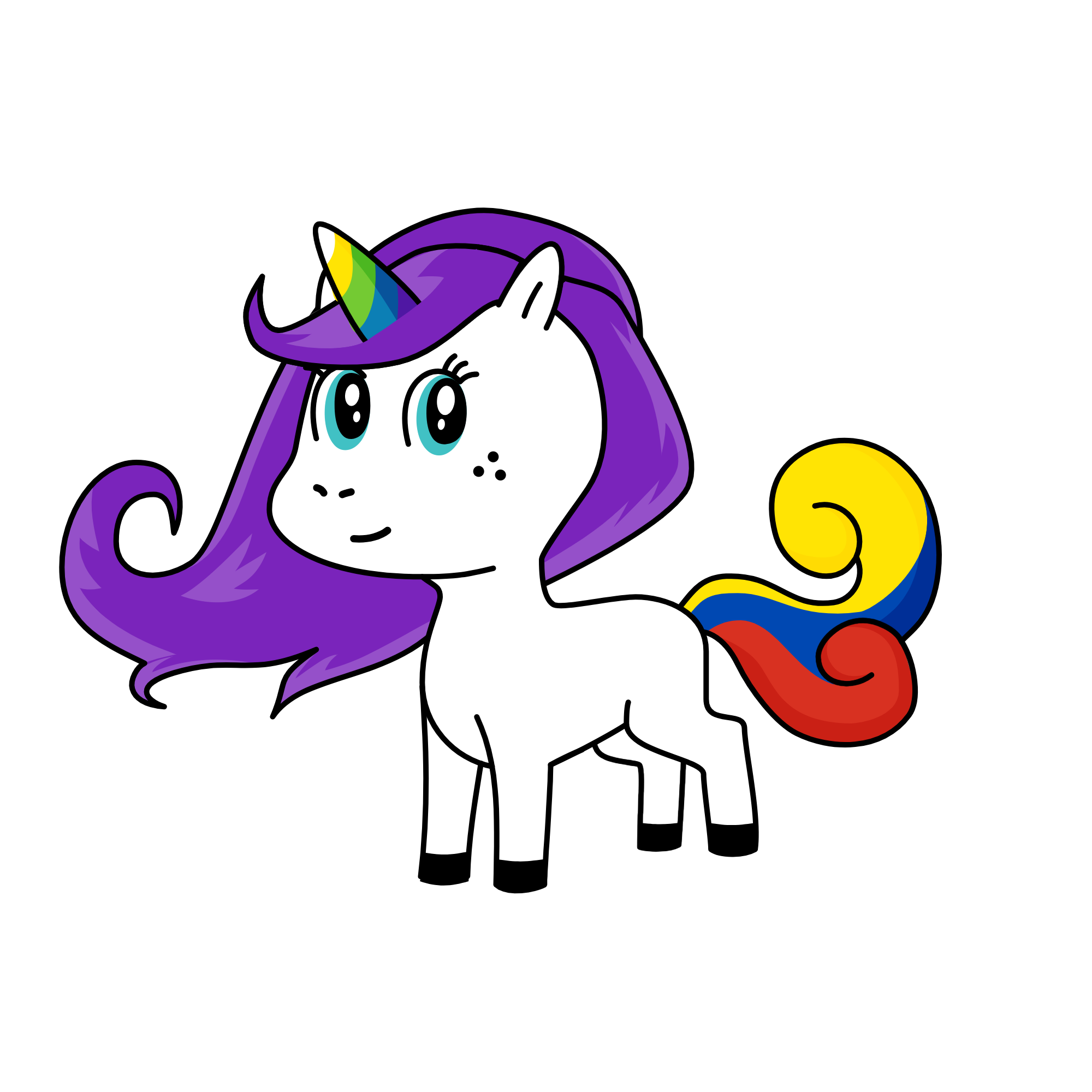 Ally Rebecca, the unicorn
