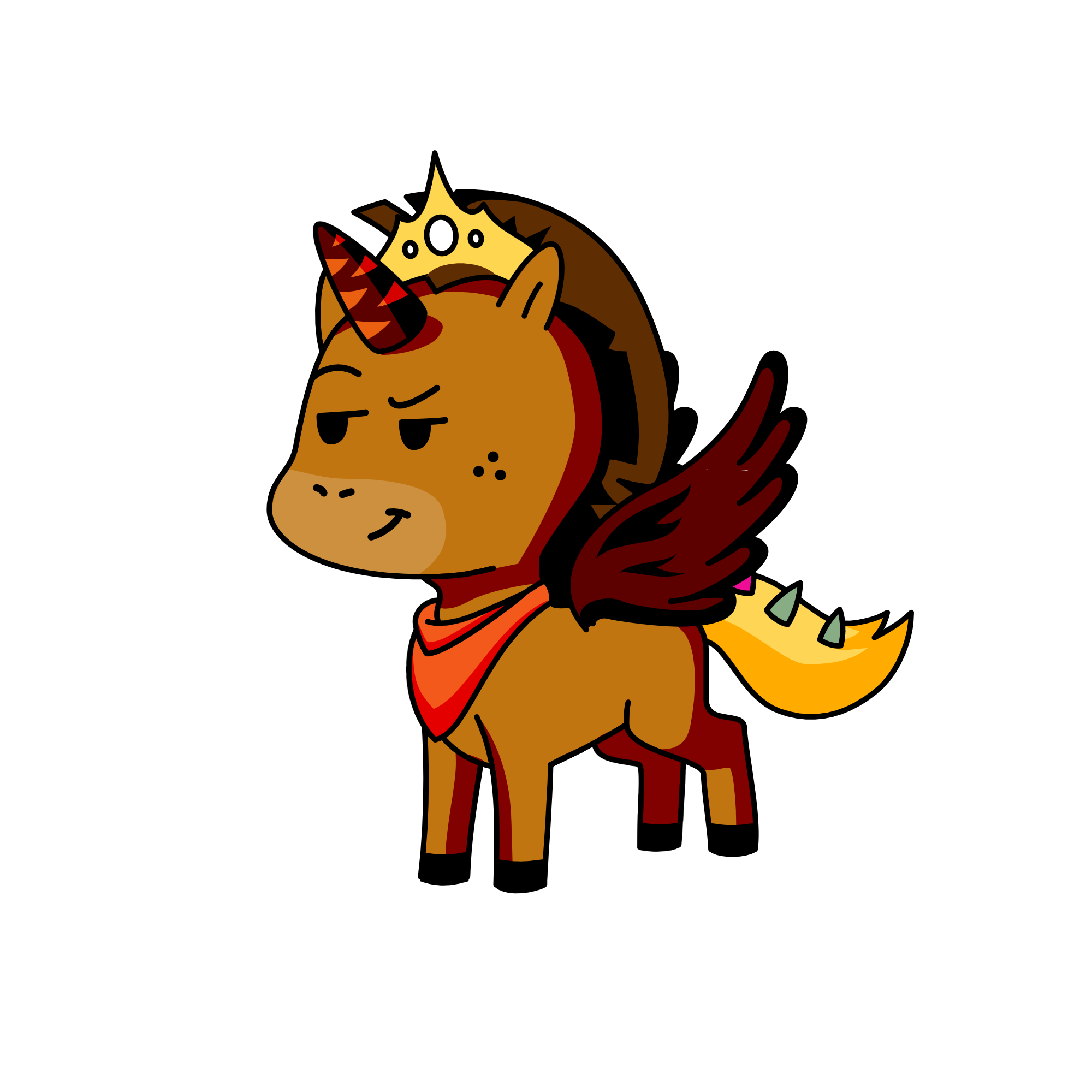 maple, the unicorn