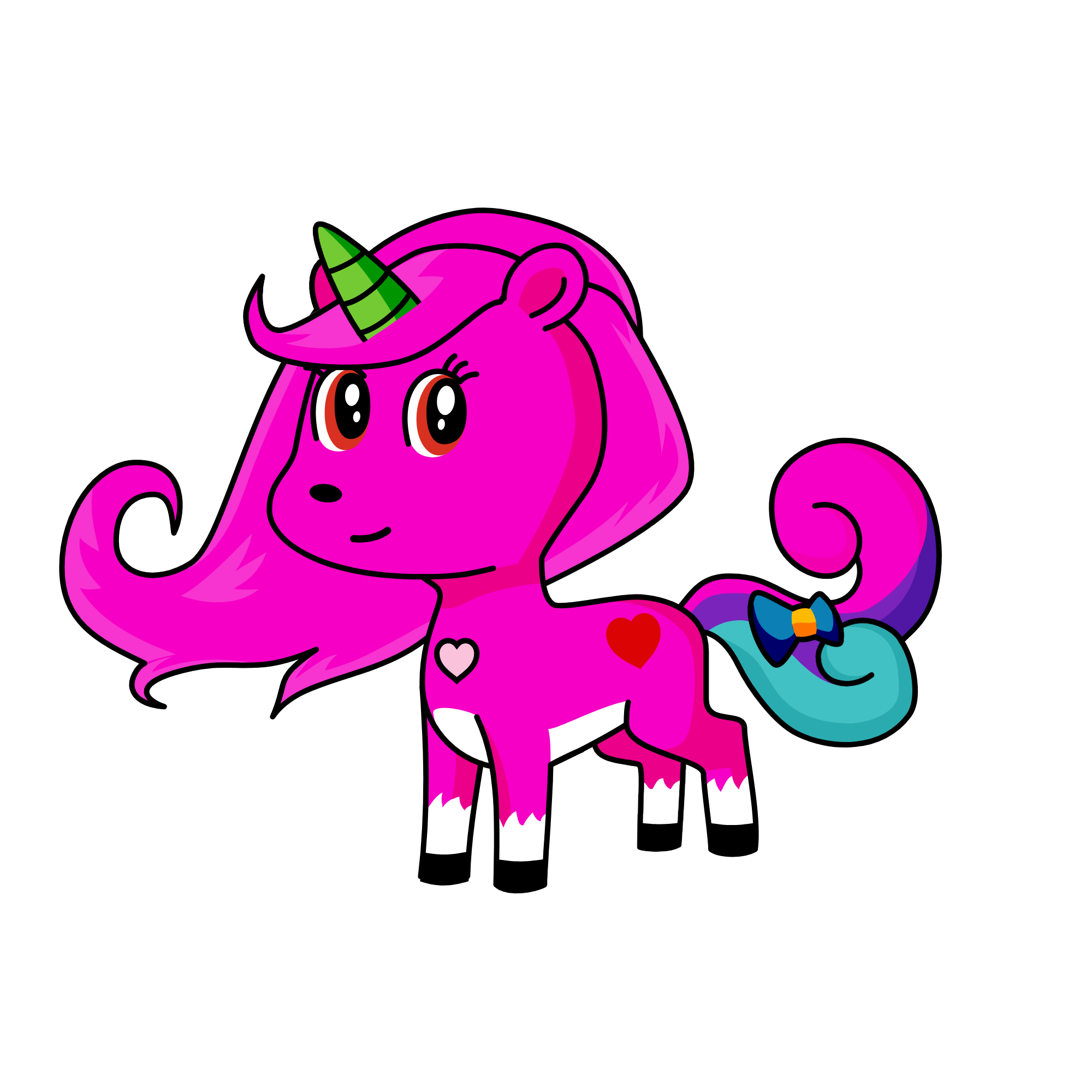 pinkie, the unicorn