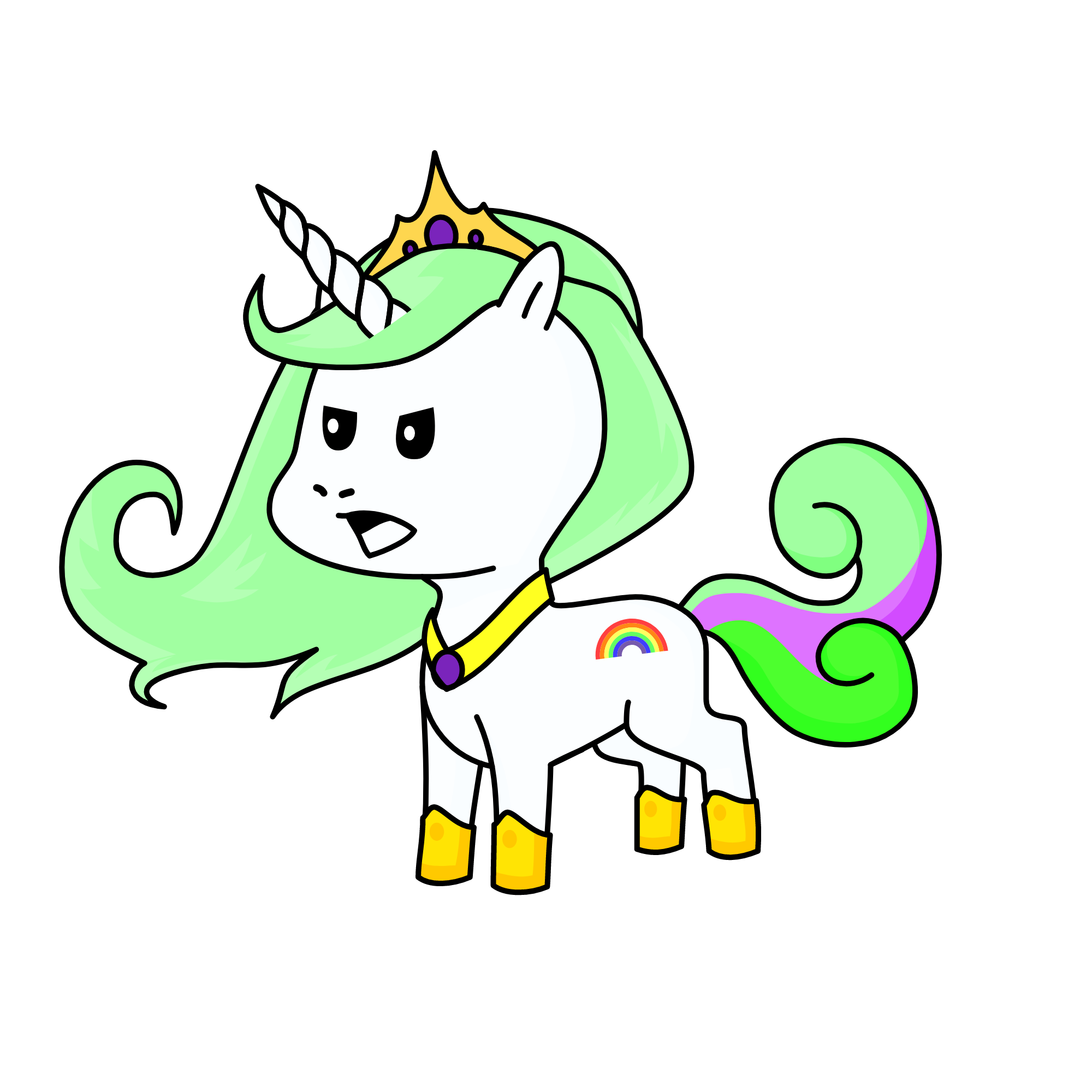 Princess Celestia, the unicorn