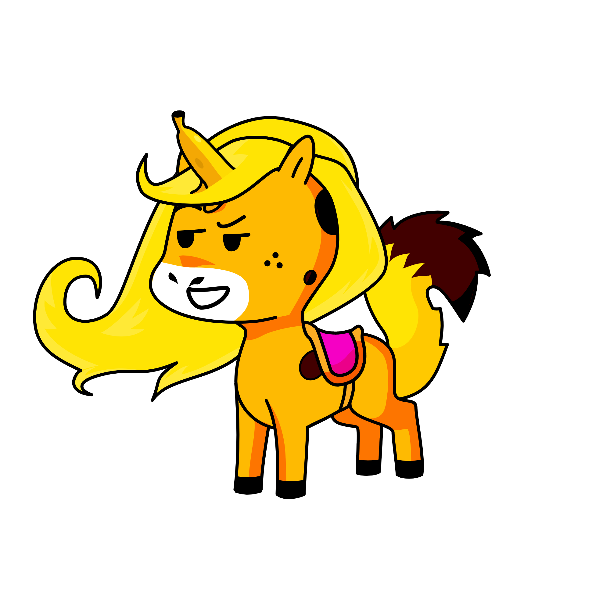 Bannanas, the unicorn