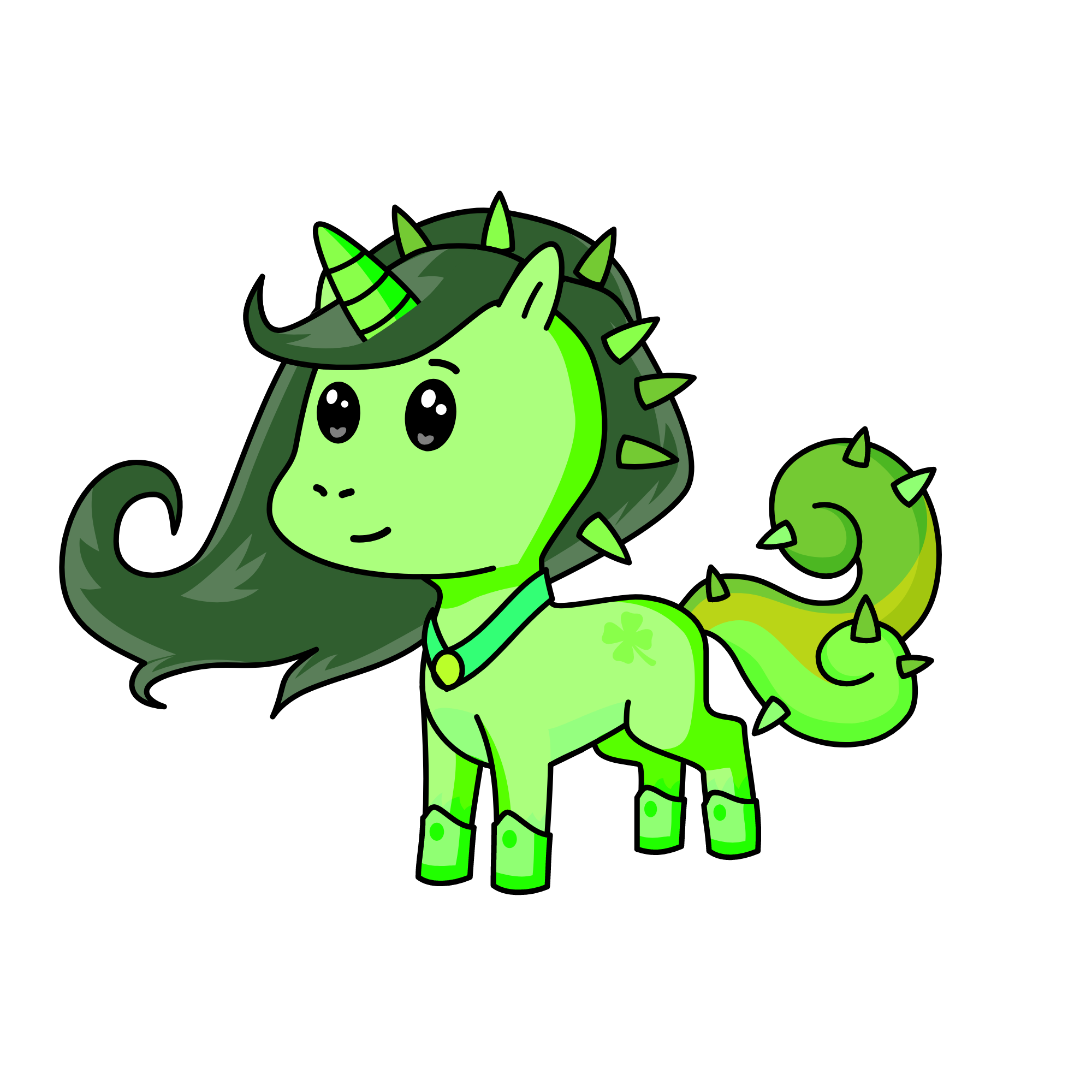 Princess Forest Trees, the unicorn