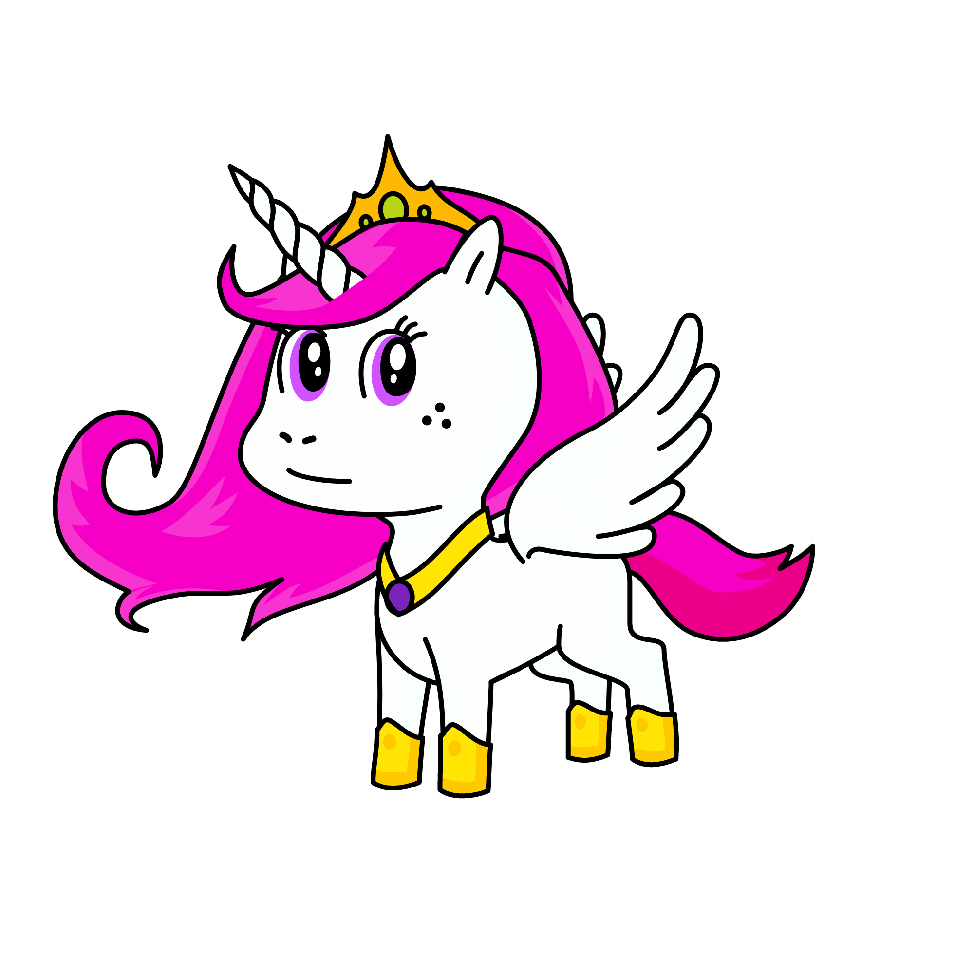 Celestia, the unicorn