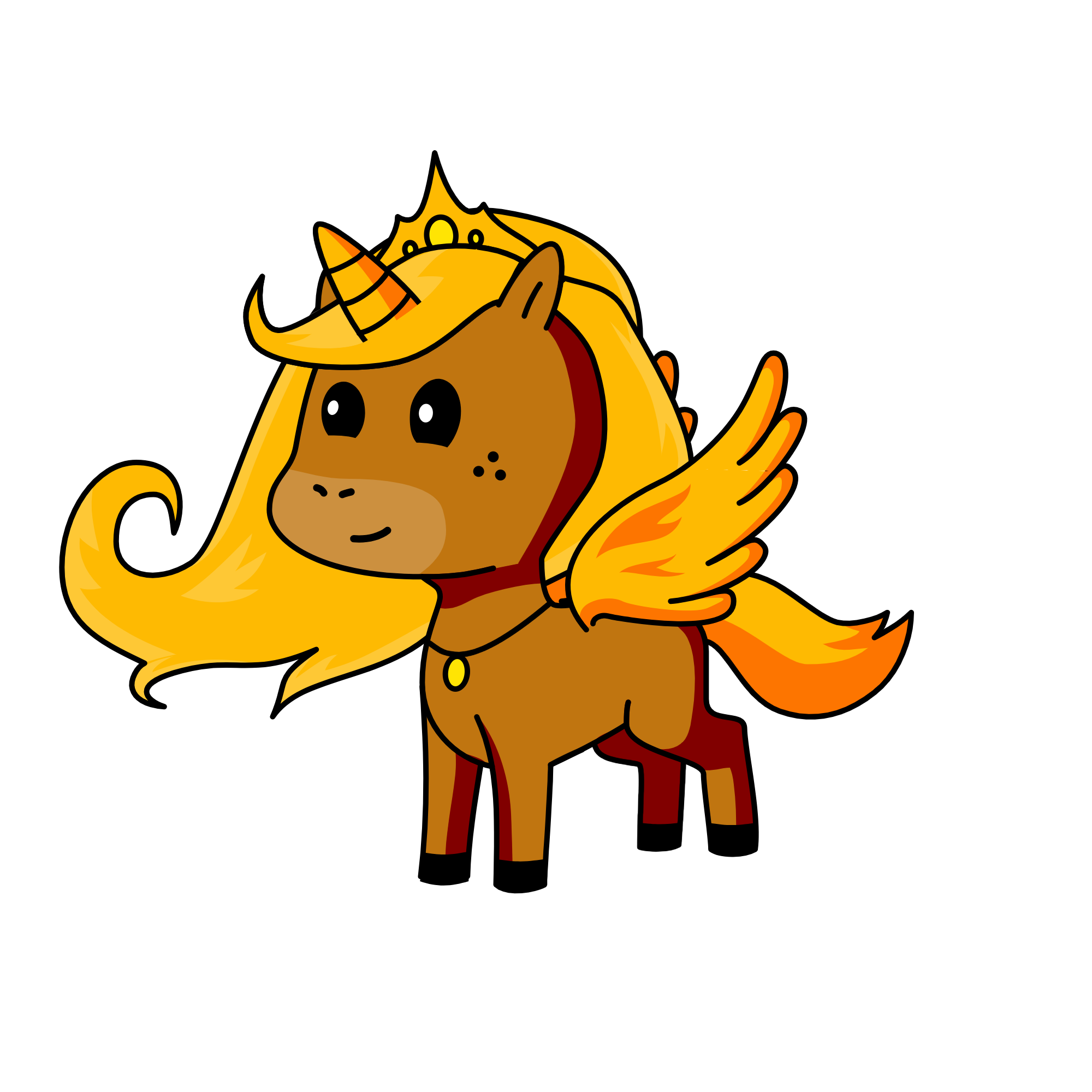 Sparkle, the unicorn