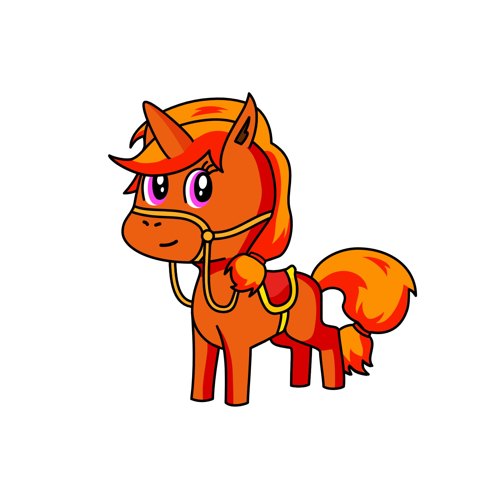 Deserted, the unicorn