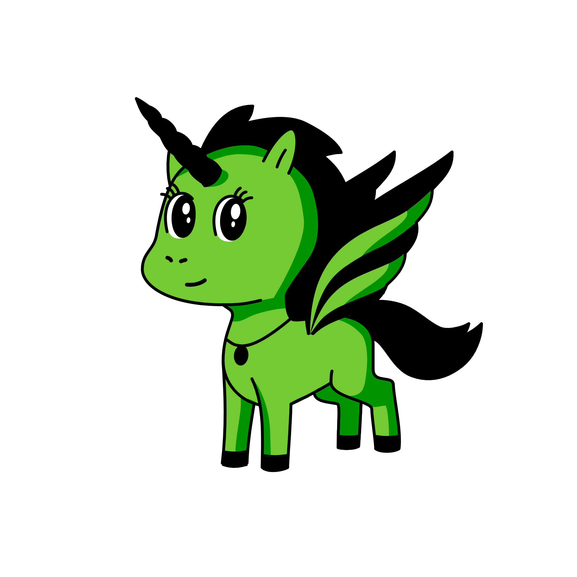 Bleen, the unicorn