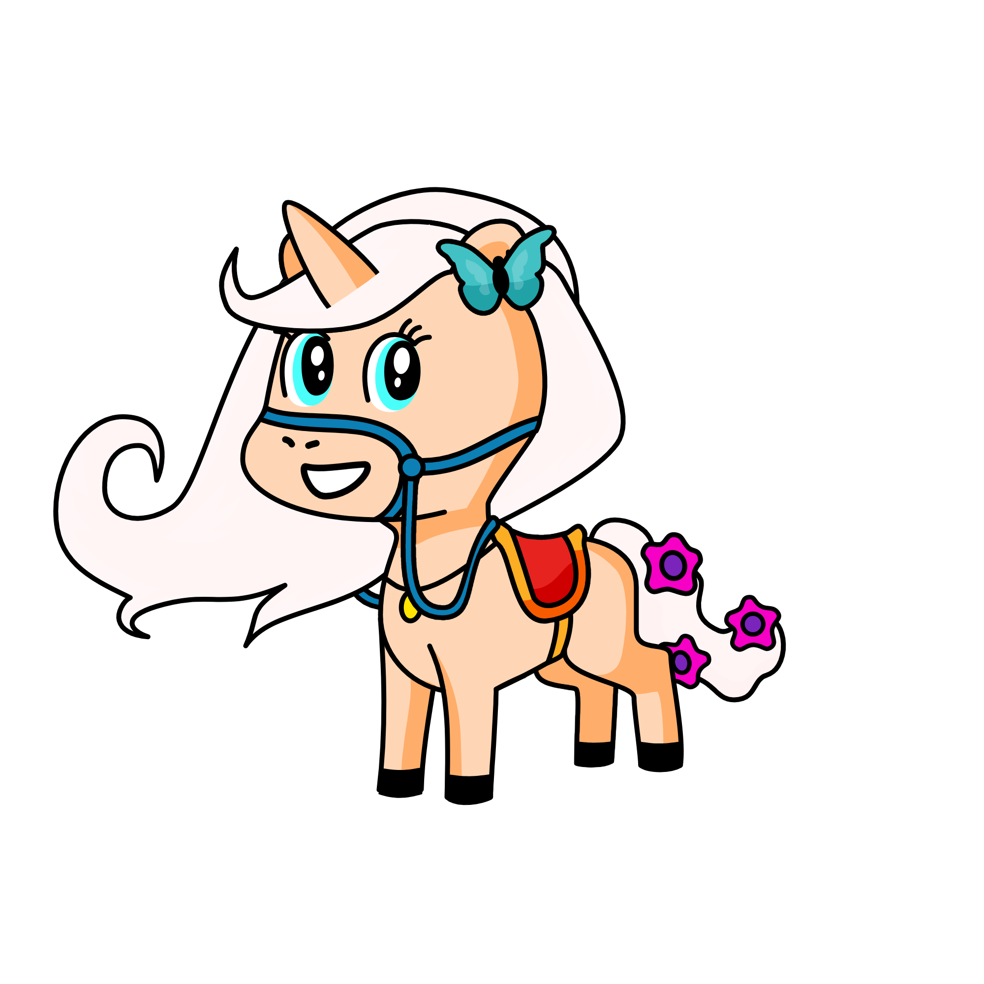 Becky AKA Blonde one, the unicorn