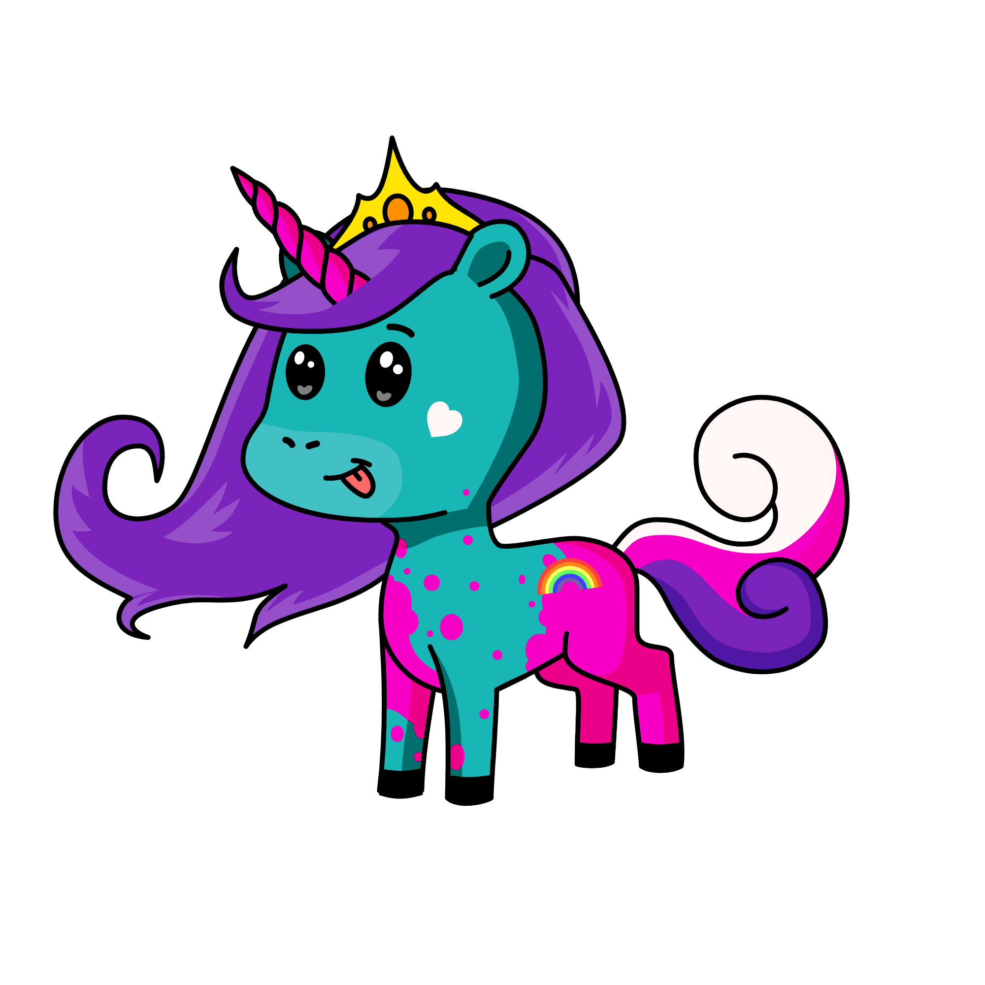 Pinkie, the unicorn