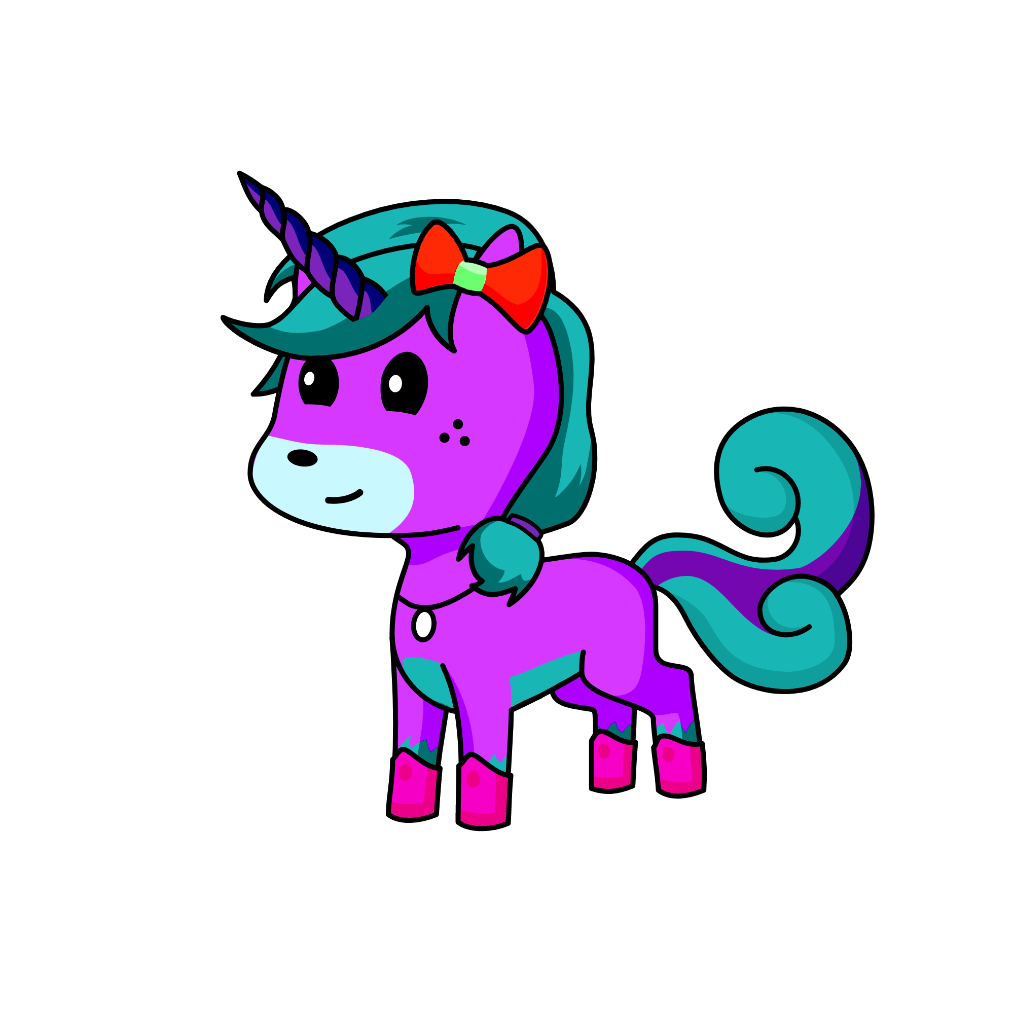 Anemone, the unicorn