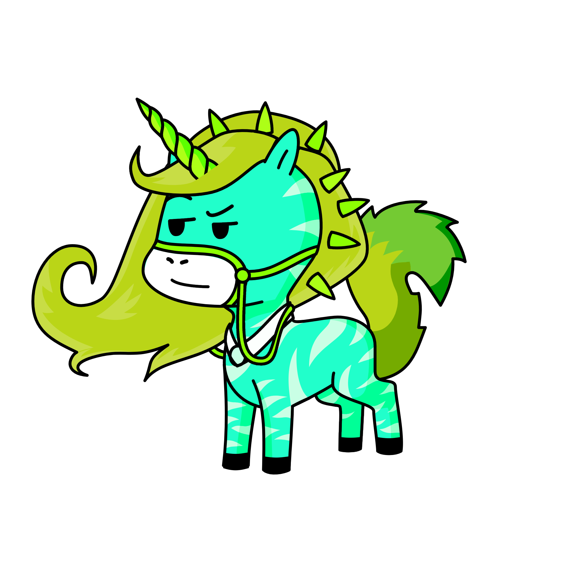 Grime, the unicorn